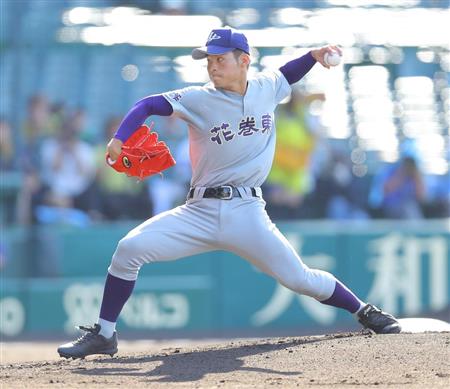 花巻東 西舘 無念6失点 大船渡 佐々木の思い背負って登板も 甲子園 サンスポ 花巻東 西舘 無念6失点 大船渡 佐々木の思い背負って登板も 甲子園 サンスポ