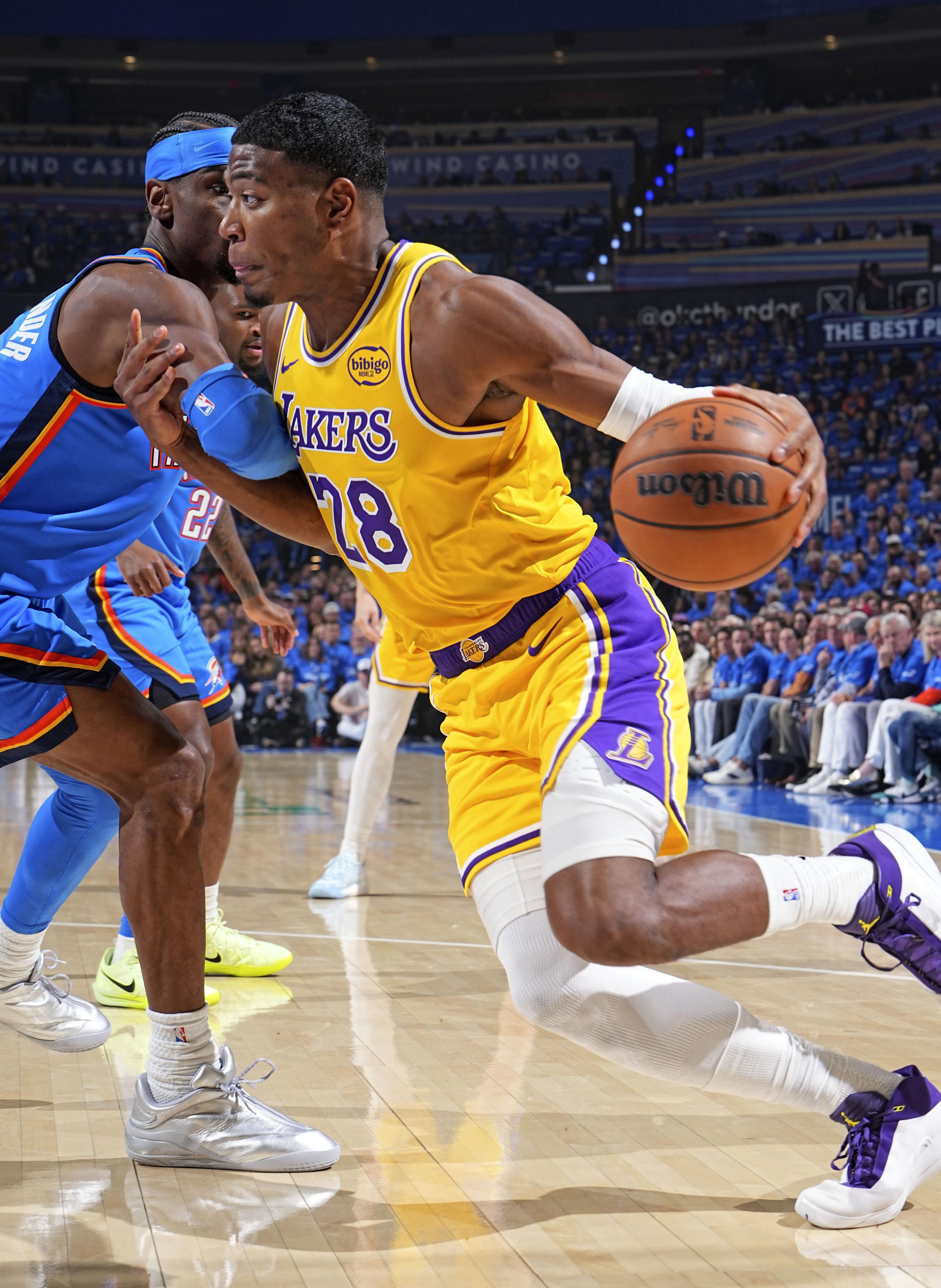 八村塁は18得点、レーカーズ黒星発進 NBAカンファレンス準決勝（写真