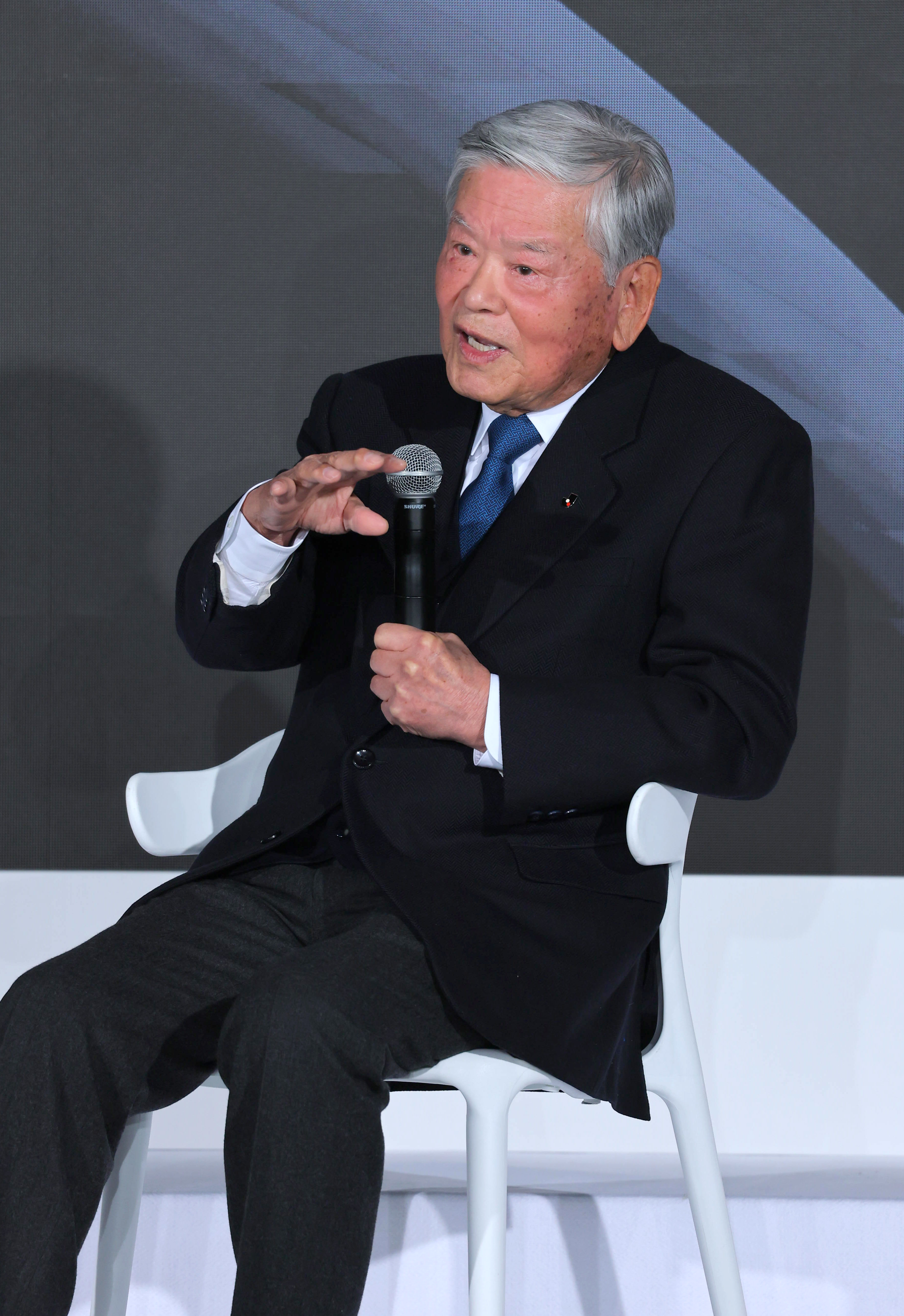 Jリーグ初代チェアマンの川淵三郎氏、開幕イベントで〝らしさ全開