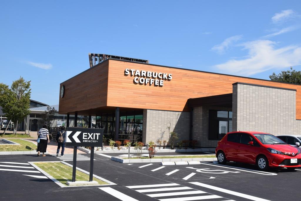 道の駅しもつけ にスターバックス１１日開店 ドライブスルー併設 栃木 産経ニュース
