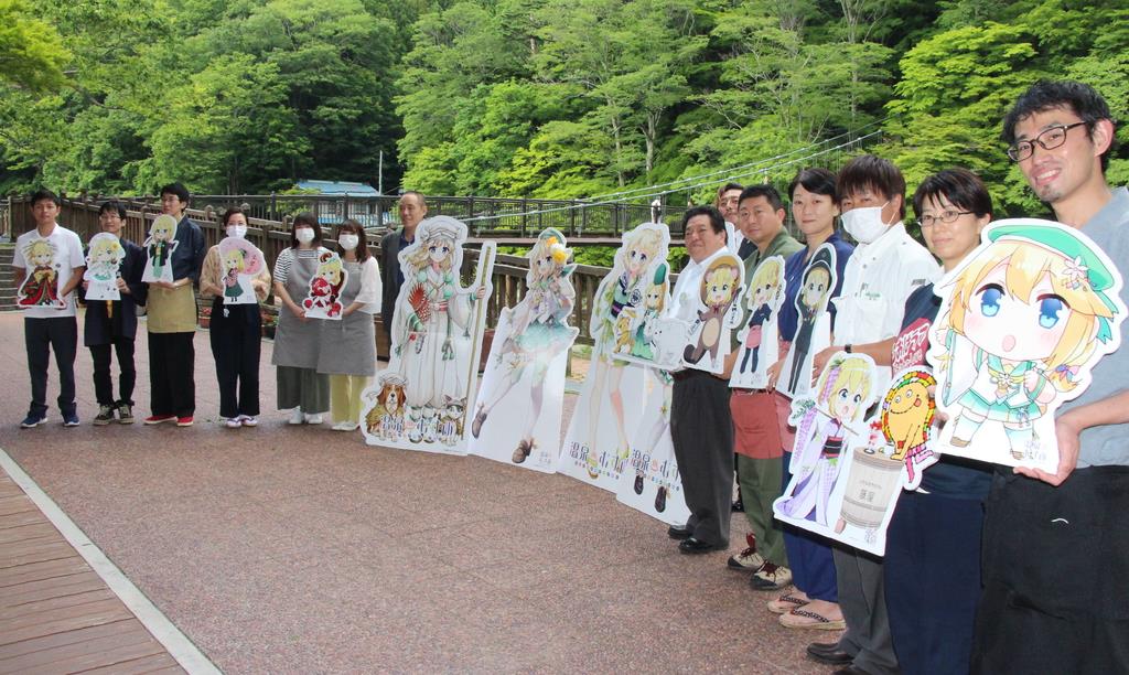 温泉むすめ「塩原八弥」で若者呼び込め 栃木・塩原温泉 - 産経ニュース