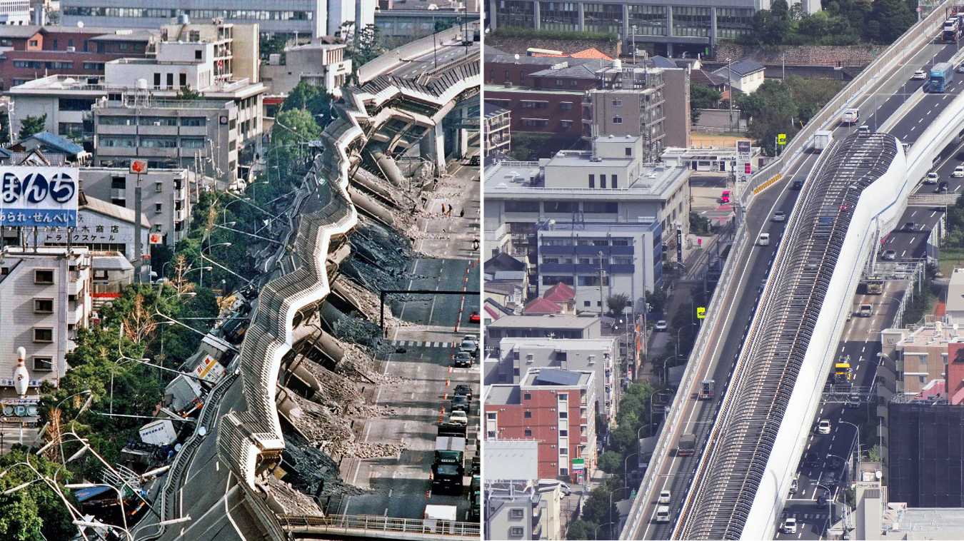 高速道路が横倒しになるなんて 阪神大震災で崩れ落ちた安全神話 622日