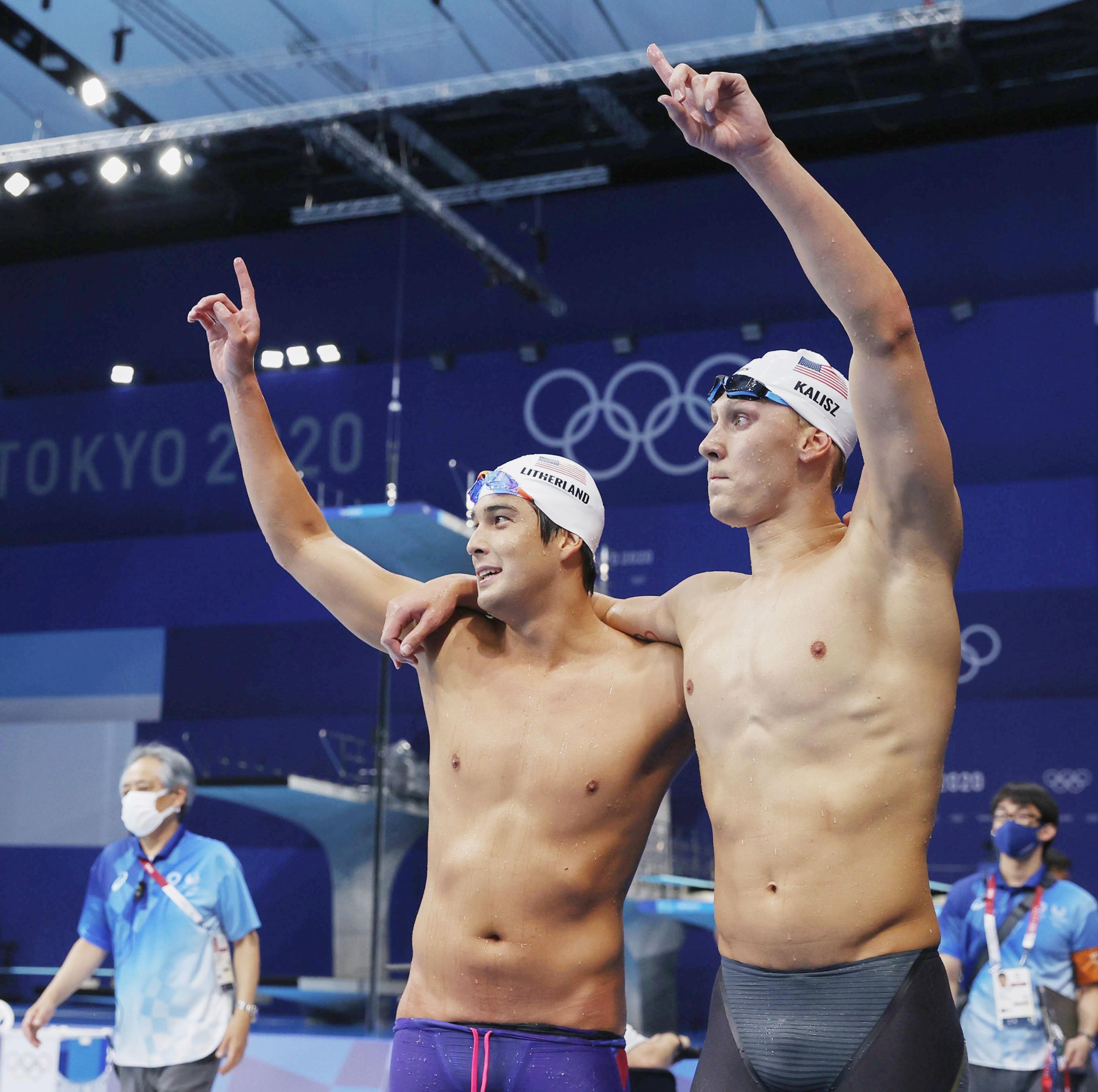 M*1様 日本代表、背泳ぎのレジェンド 尼崎生まれの米国・リザーランドが銀 流ちょうな日本語で「日本で