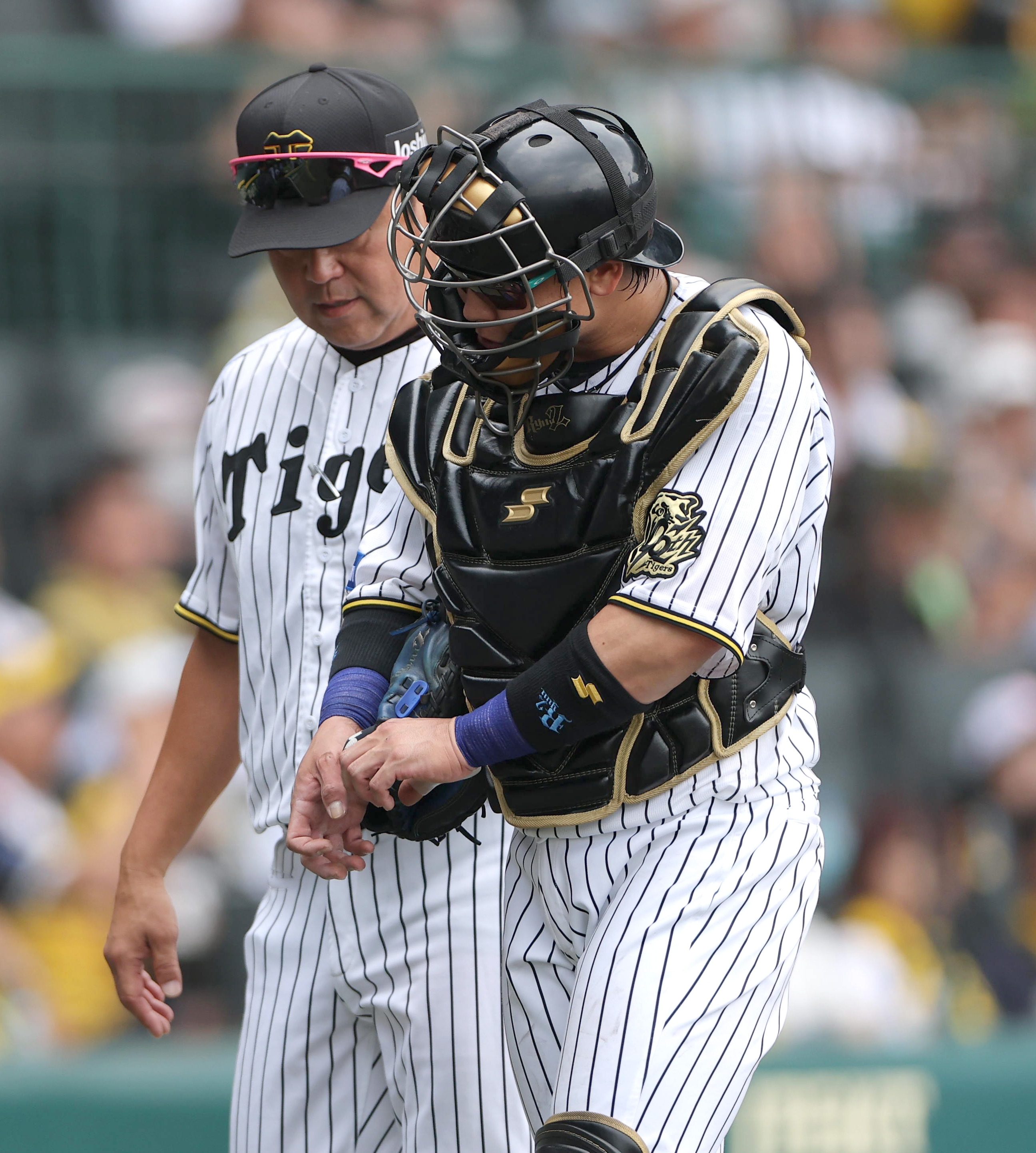 阪神・梅野隆太郎、2カ月ぶりに高橋とのバッテリーに「慎重になってい 