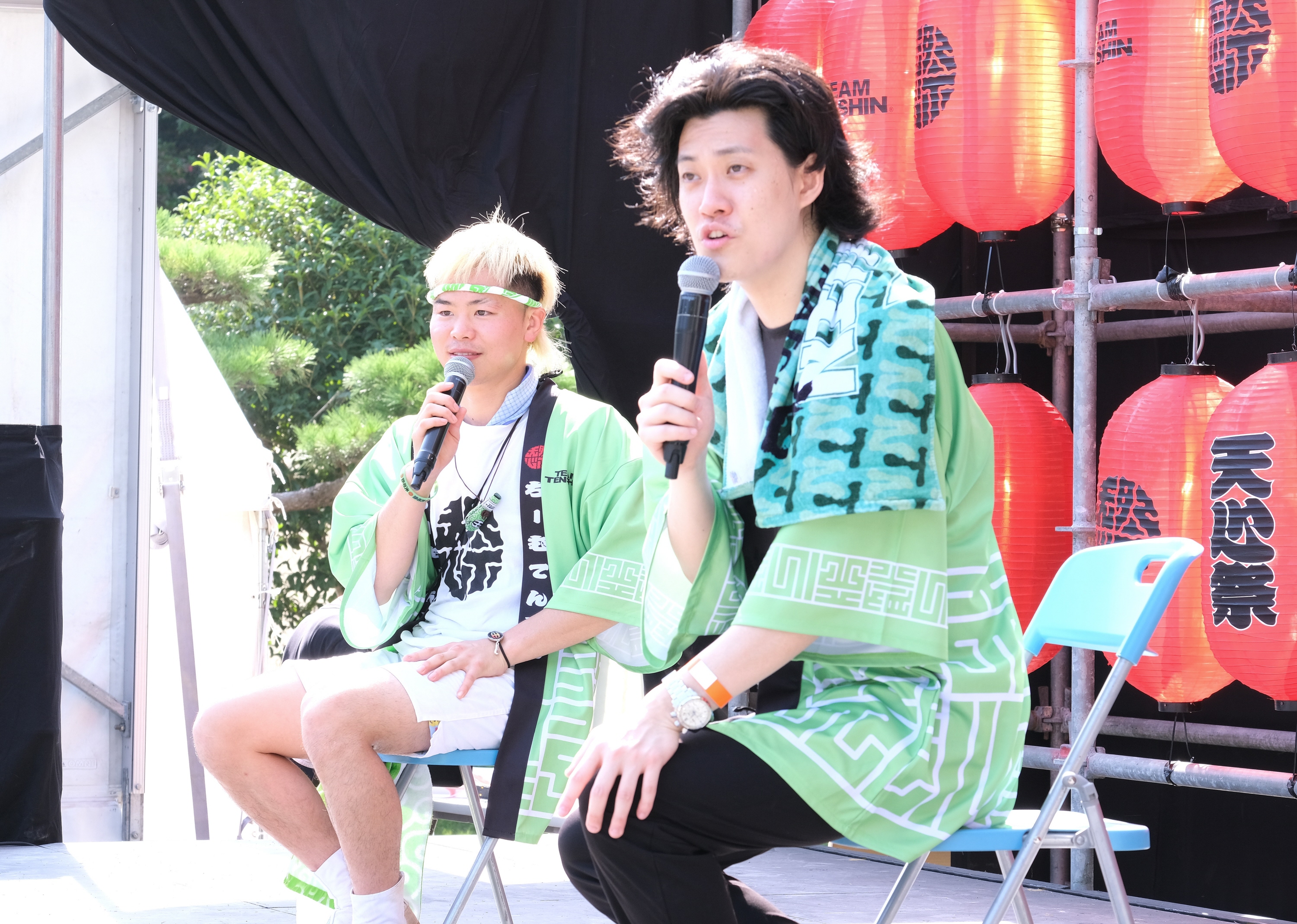 ボクシング】那須川天心、「天心祭」で霜降り明星・粗品と