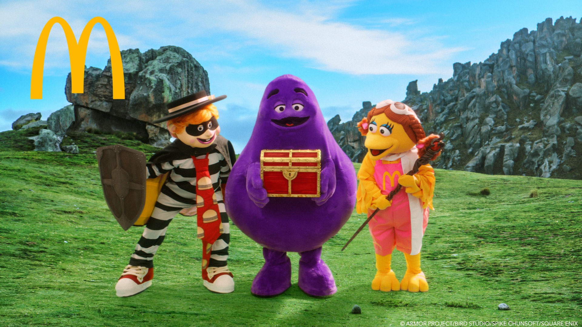 マクドナルド×ドラクエが初コラボ！ 第1弾はマックのキャラがスライム