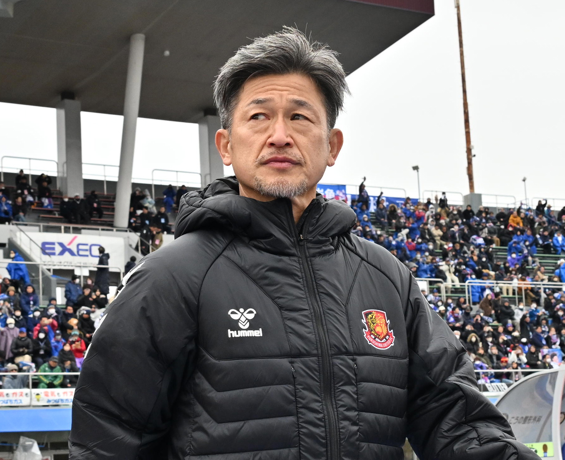 J3福島の三浦知良、58歳最後の公式戦はベンチ外 2試合連続でメンバー