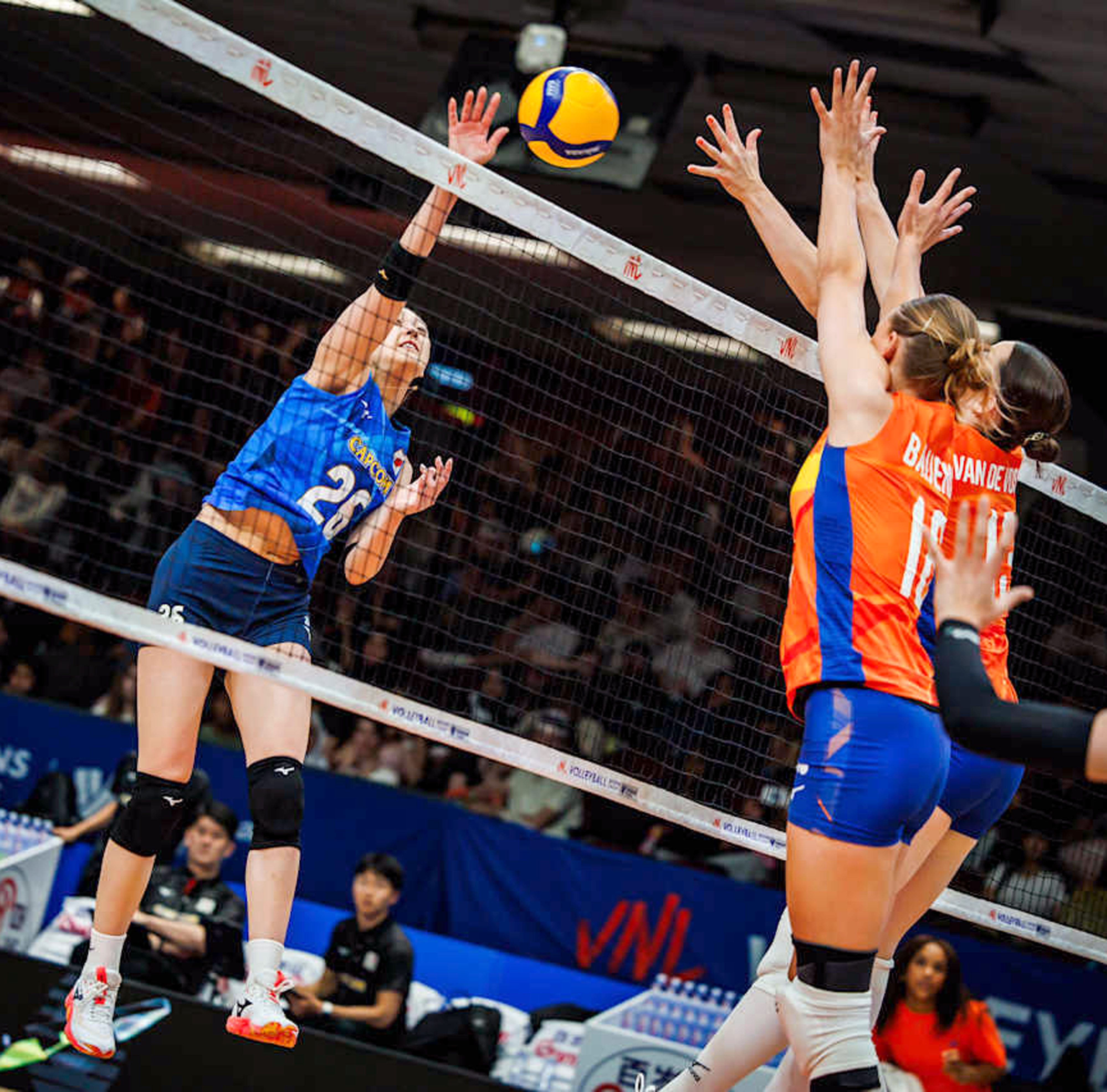 佐藤淑乃が躍動 女子日本代表はネーションズリーグを白星発進／バレー