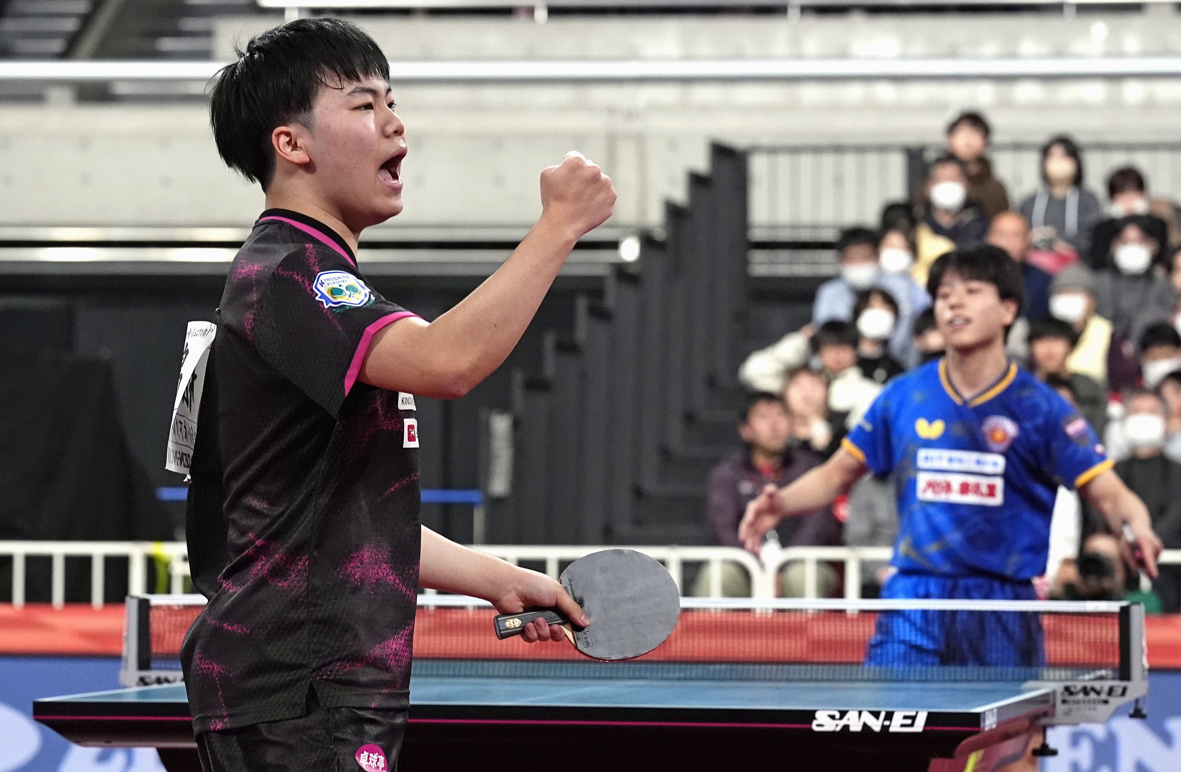 17歳の松島輝空が男子の新王者に パリ五輪代表2人を連破 全日本卓球