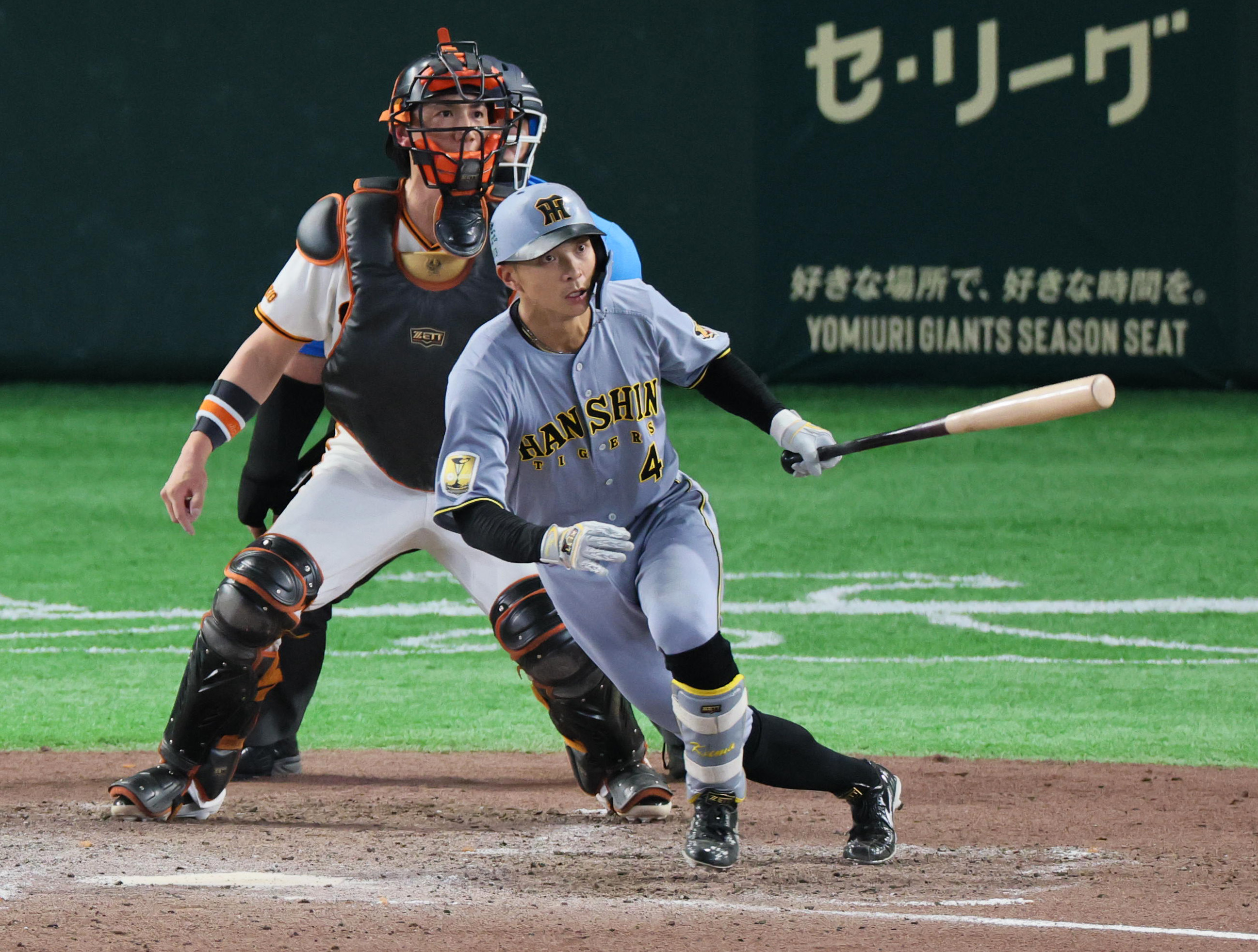 阪神・熊谷敬宥、しぶとく遊ゴロで追加点「前進守備じゃないのも見え