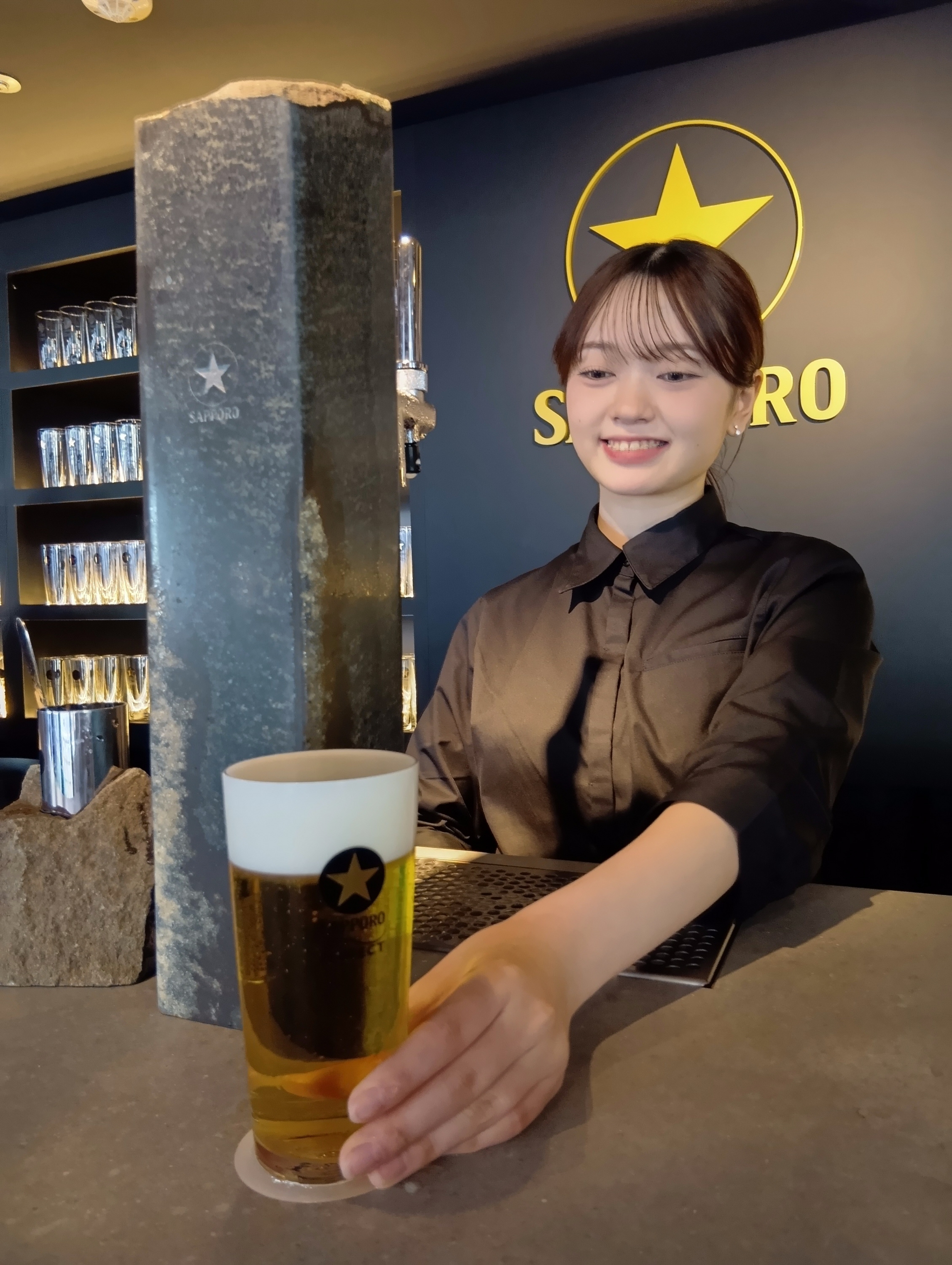 ビール無関心層にこだわりの一杯 サッポロ「黒ラベル」の体験イベント