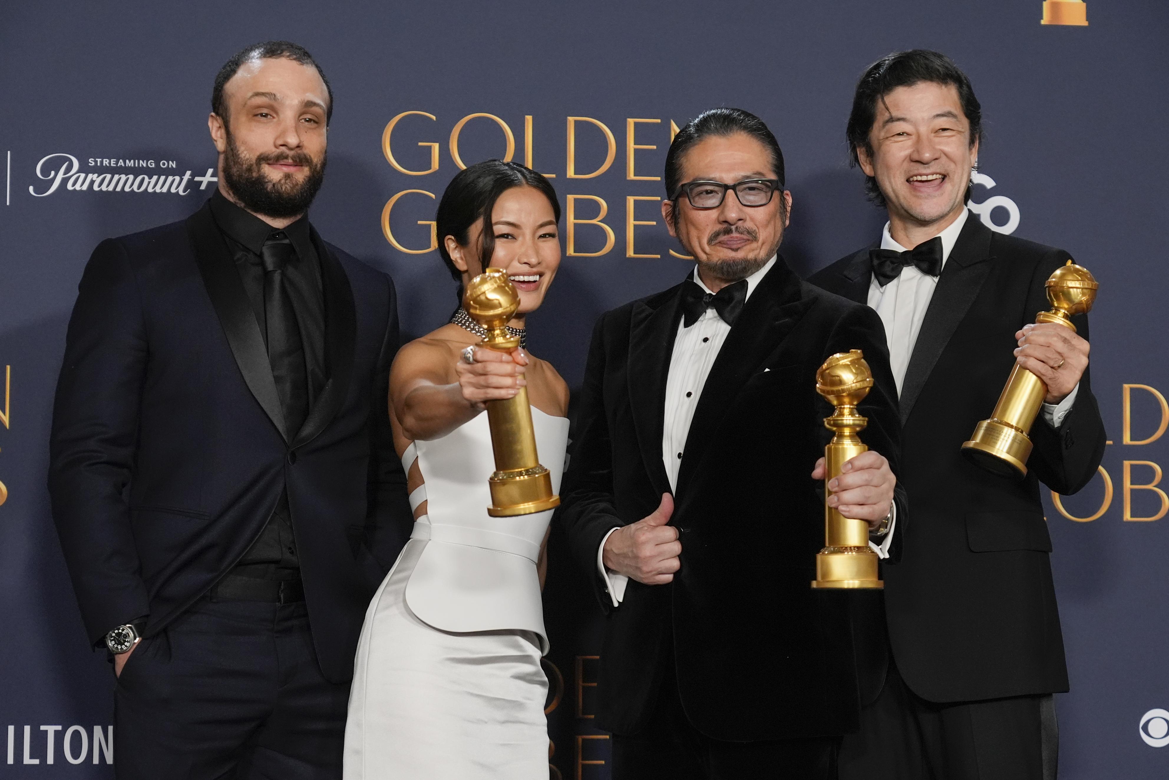 SHOGUN」Gグローブ4冠 作品賞に真田さんサワイさん主演賞、浅野