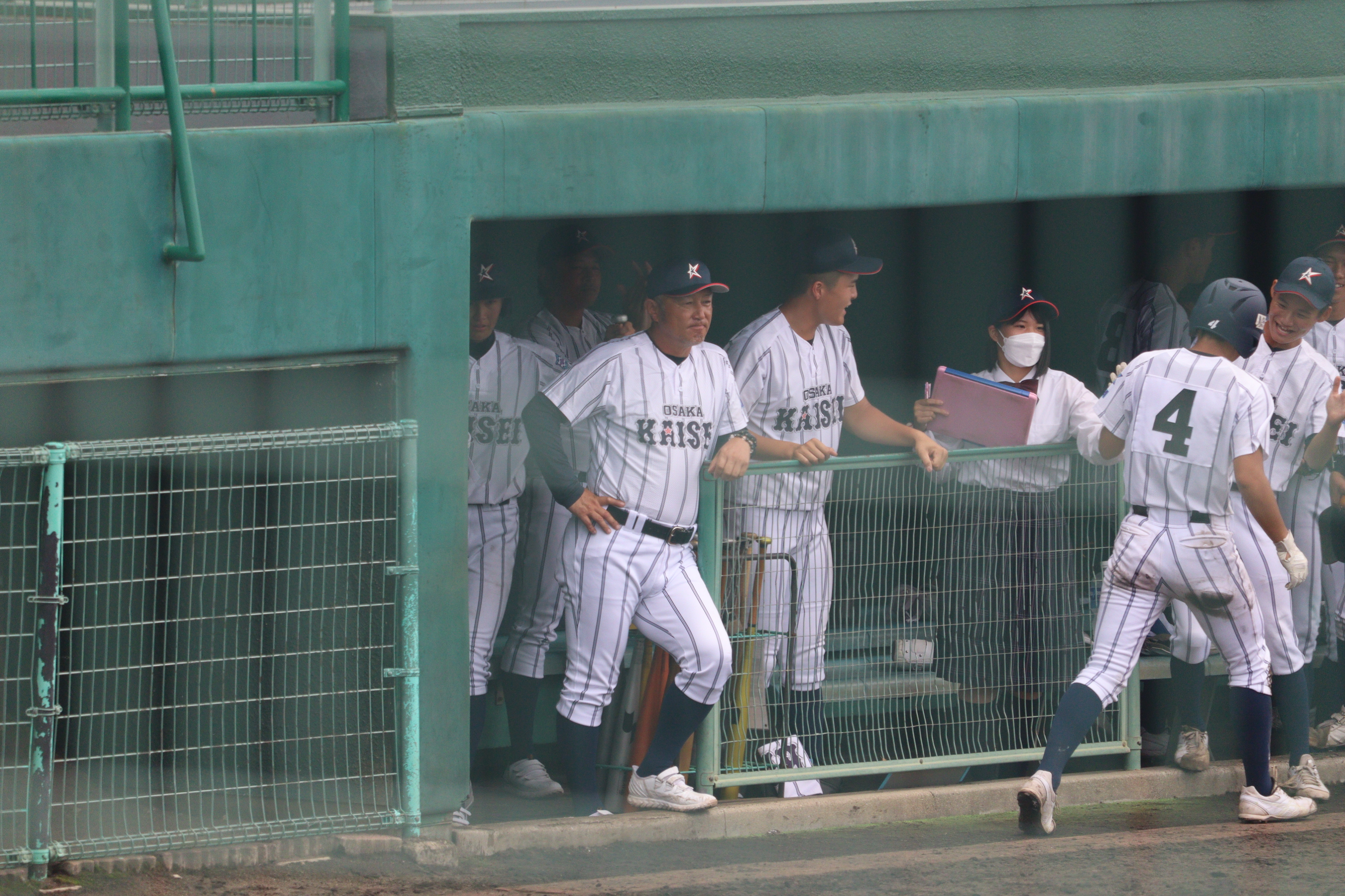 大阪偕星、３年ぶり夏１勝！ 元トラ戦士・岩田徹監督が導いた「目標は