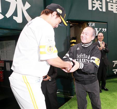 ソフトバンク・孫オーナー、大勝にご機嫌「最高ですね」 - サンスポ