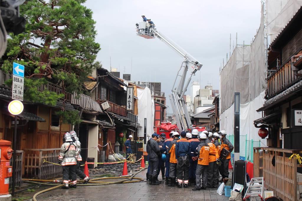 祇園騒然 京都の三つ星料理店で火災 けが人なし 読んで見フォト 産経フォト