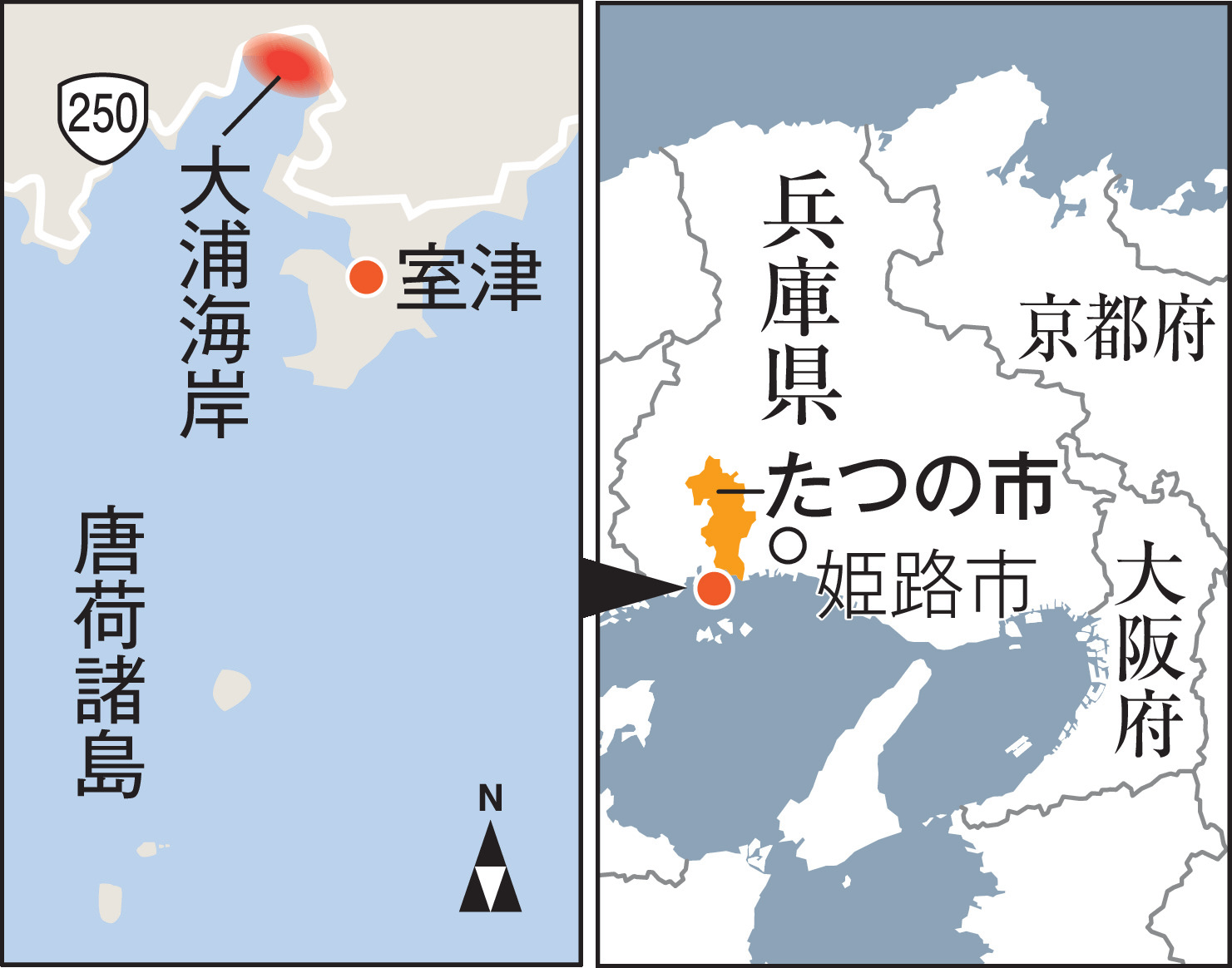 兵庫の港町の海岸から陶磁器片3万点発見のナゾ 海の難所、座礁・難破