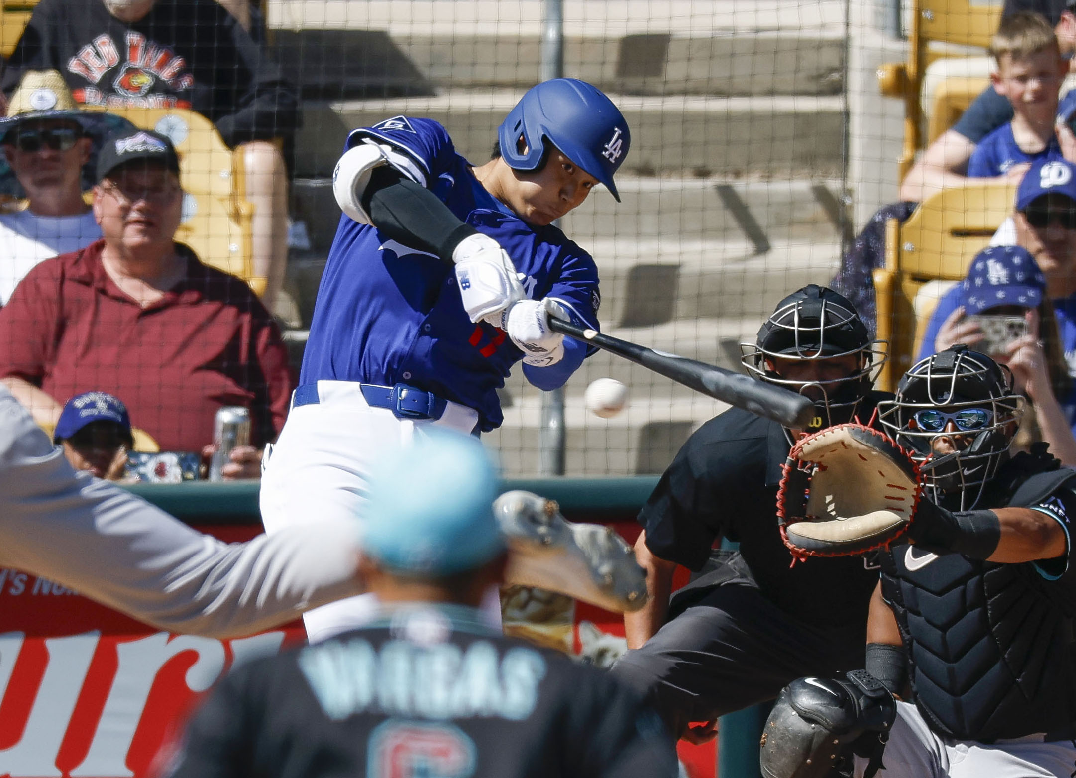 MLB】ドジャース・大谷翔平が驚異の191キロ弾丸二塁打！さぁ開幕モード