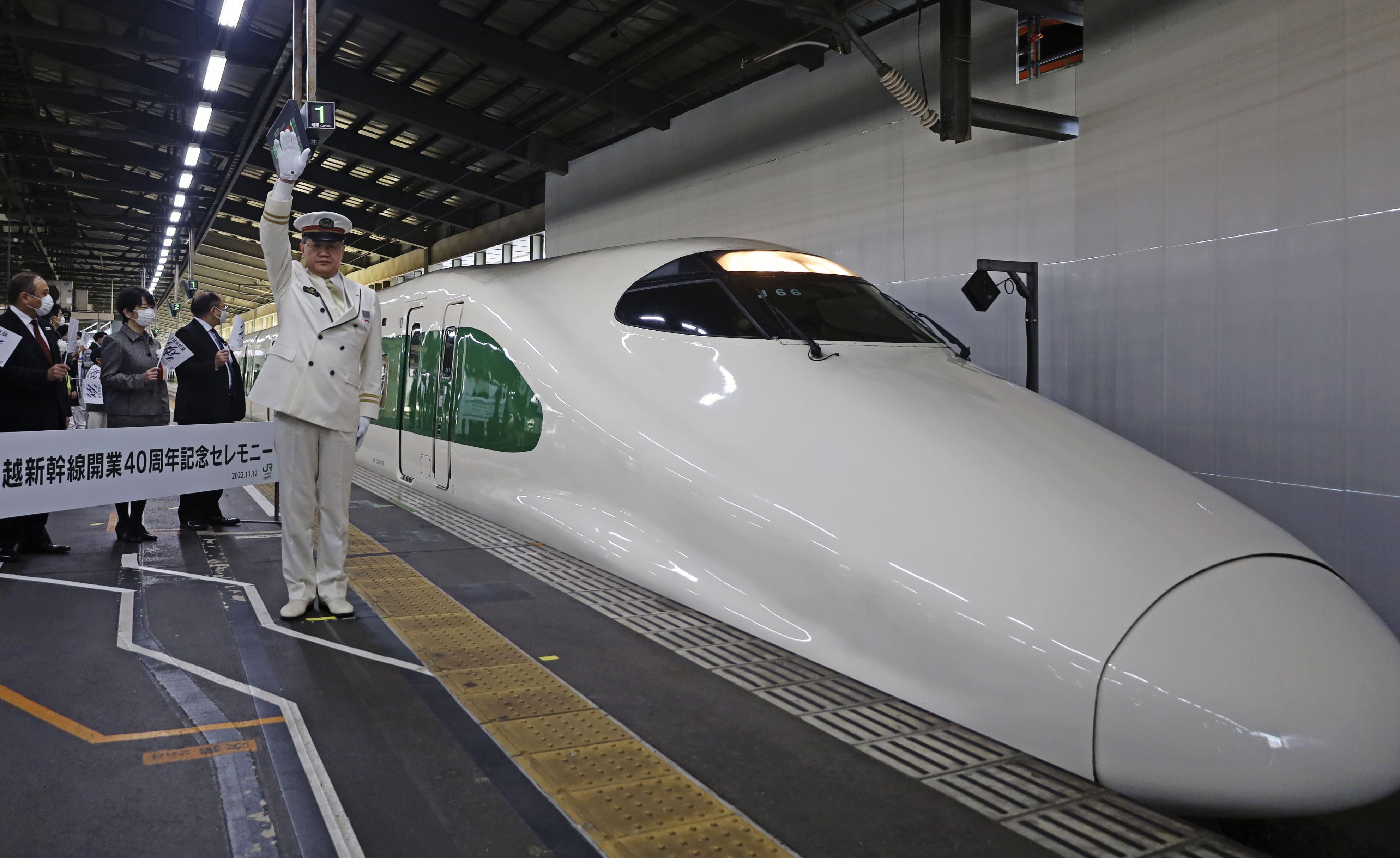 上越新幹線開業４０年記念列車 新潟から大宮へ 当時のカラー再現