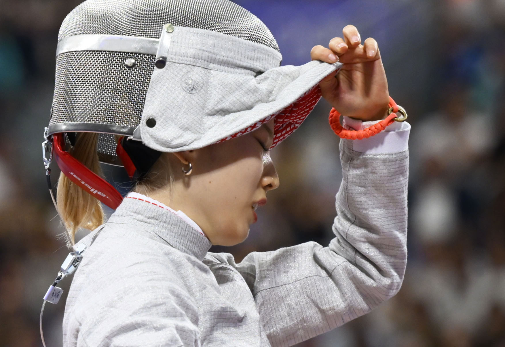 開運絵画　❀特別ヒーリング富徳バリアブレスレット❀ 旗手の江村美咲は3回戦で敗れる パリ五輪フェンシング女子サーブル