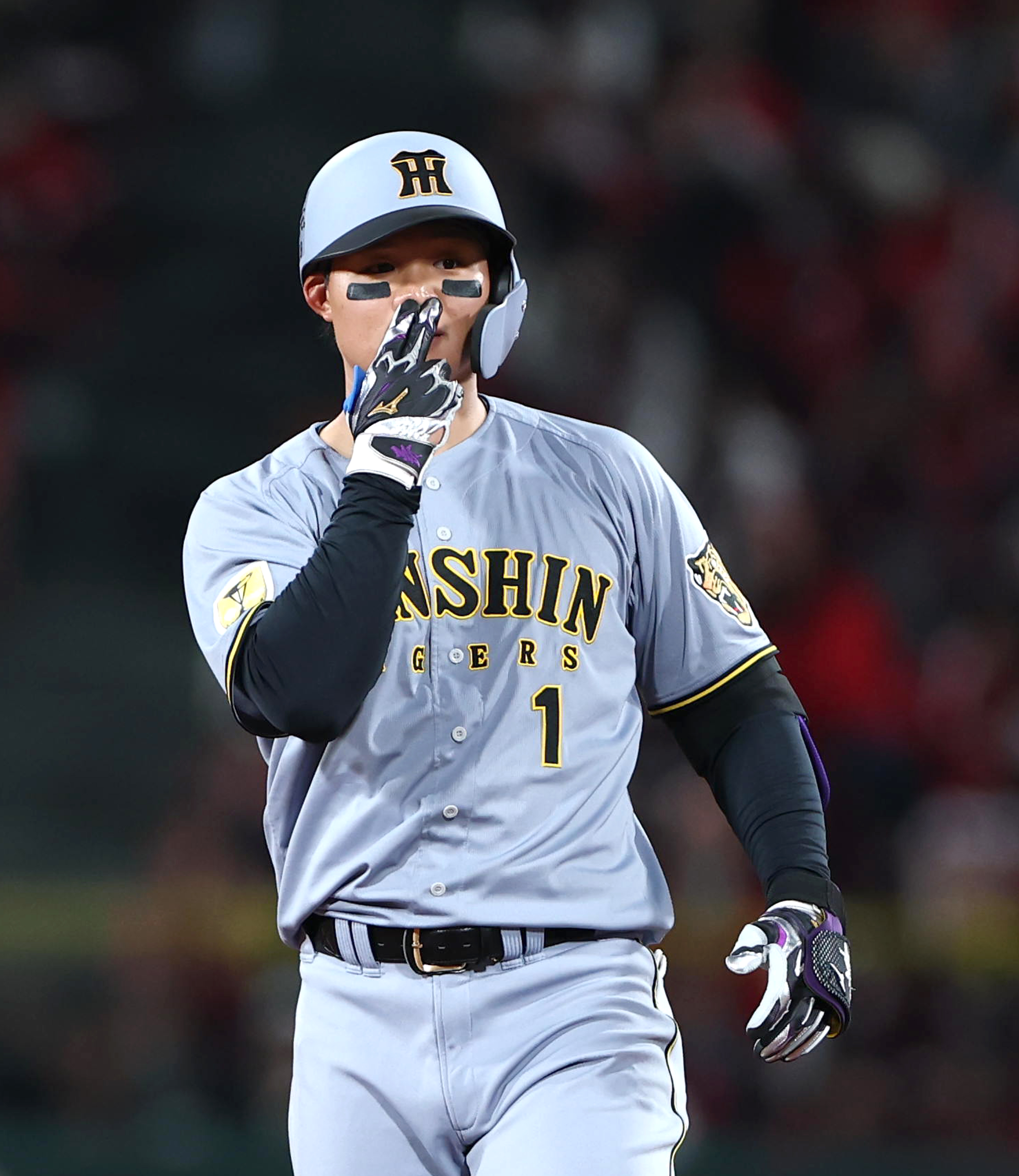 球児　森下翔太選手　Oサイズ プロ野球 森下翔太選手 日限山出身 ｢大公園｣から日本一に貢献 阪神