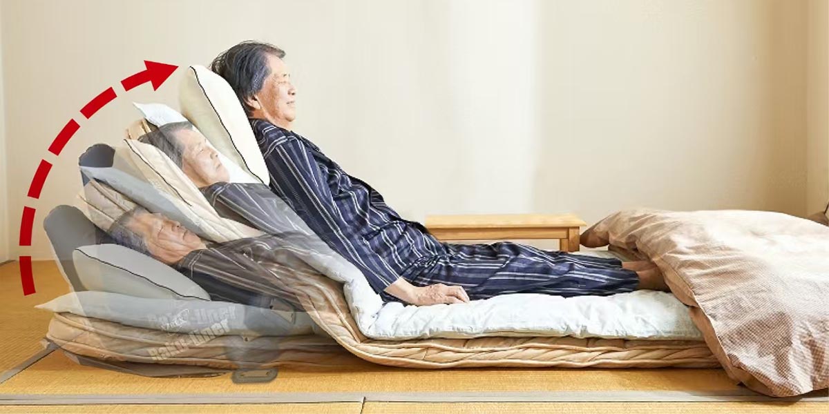 布団の下に敷くだけで“電動ベッド”に！便利な充電式に進化したエアー