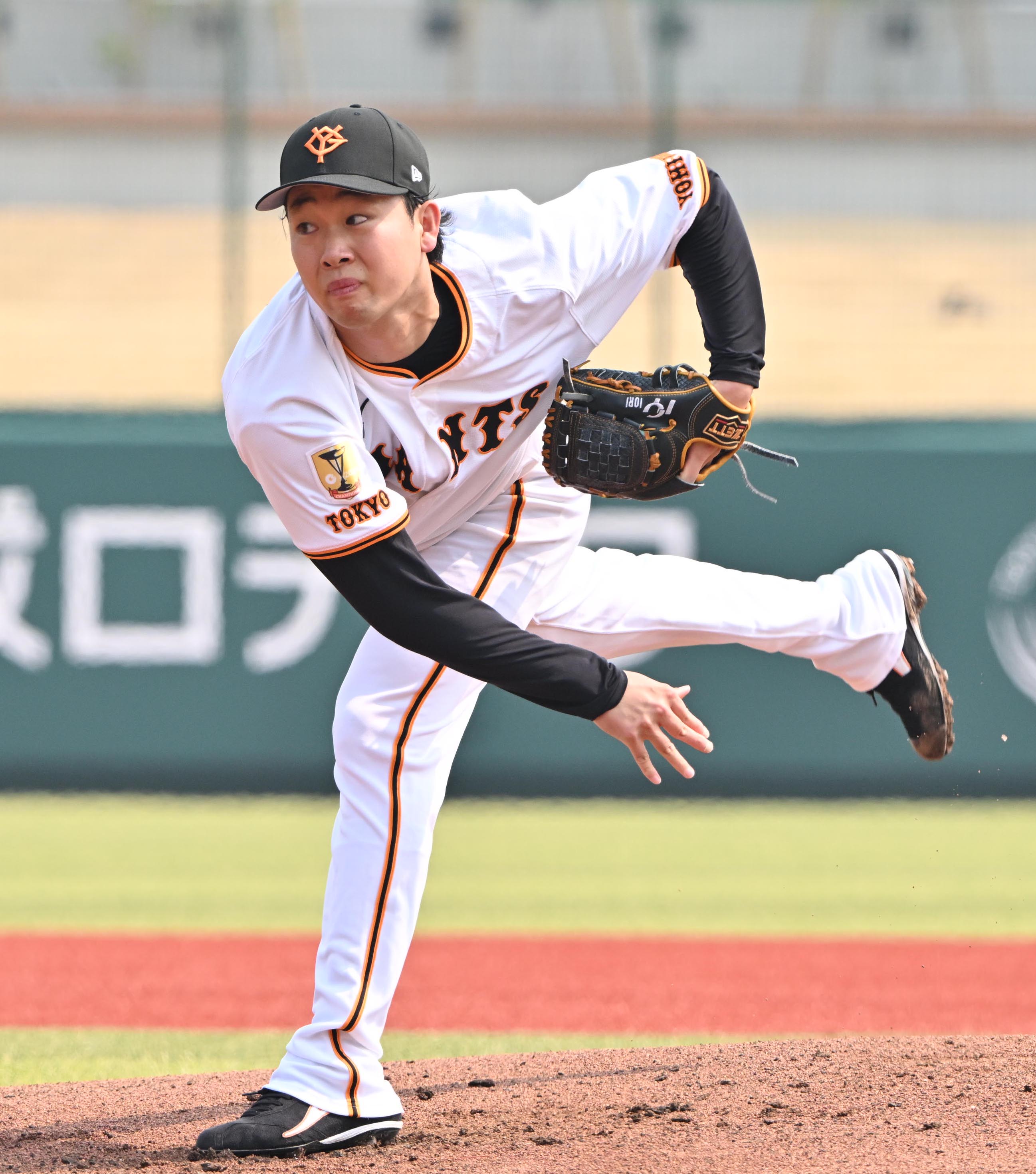 巨人・山崎伊織、2軍戦で4回1失点「丁寧に、低く低く投げていきたい