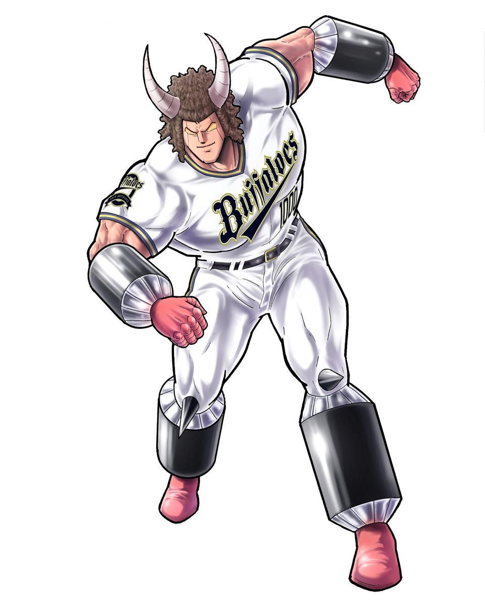 バッファローマンがバファローズ入団 オリックスが キン肉マン と夢コラボ 吉田正と山本が超人化 2 2ページ サンスポ