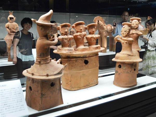 山の工房作品　青い埴輪 File:太田天神山古墳出土 水鳥形埴輪.JPG - Wikipedia