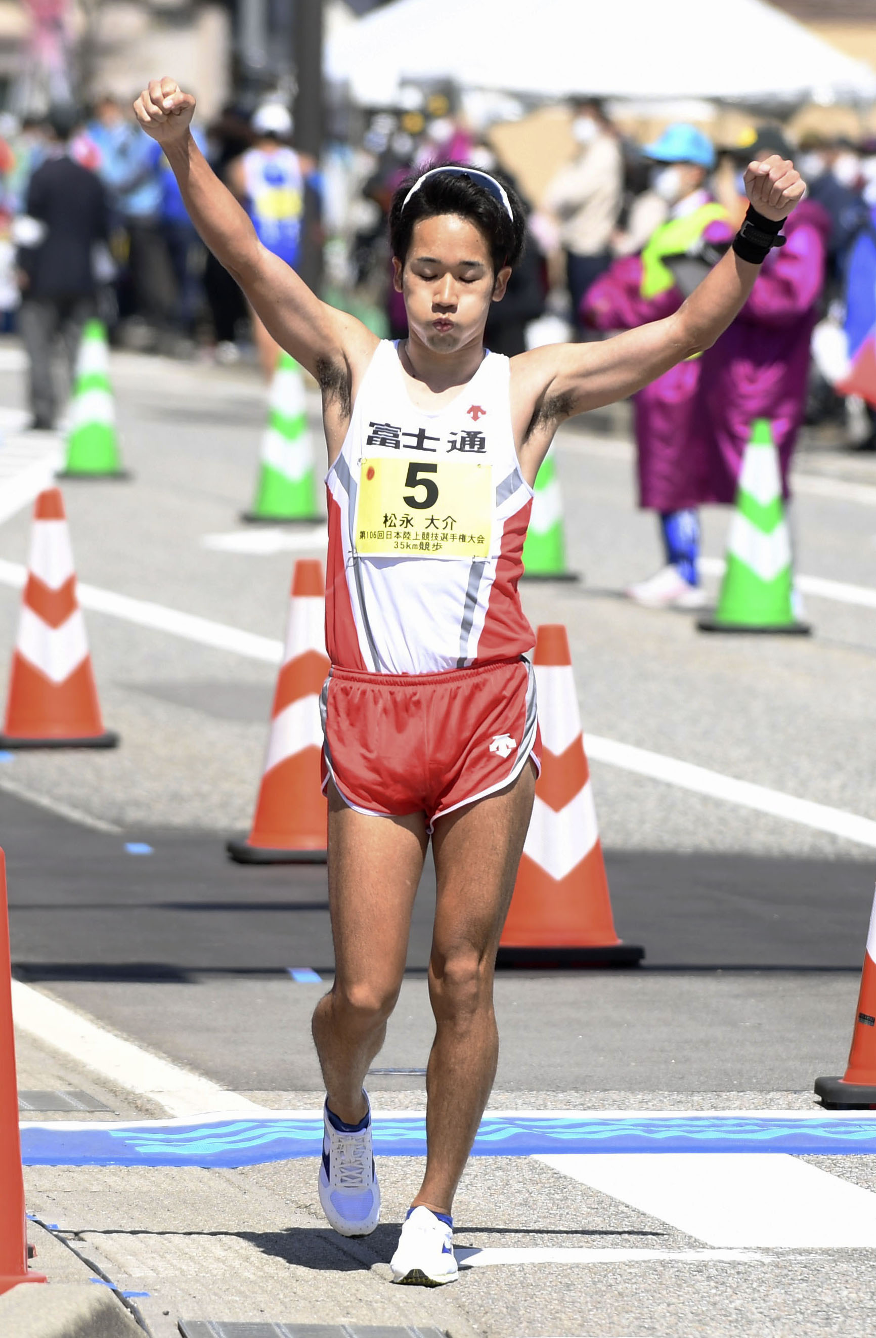 松永大介、35キロでも世界へ前進／競歩 - サンスポ