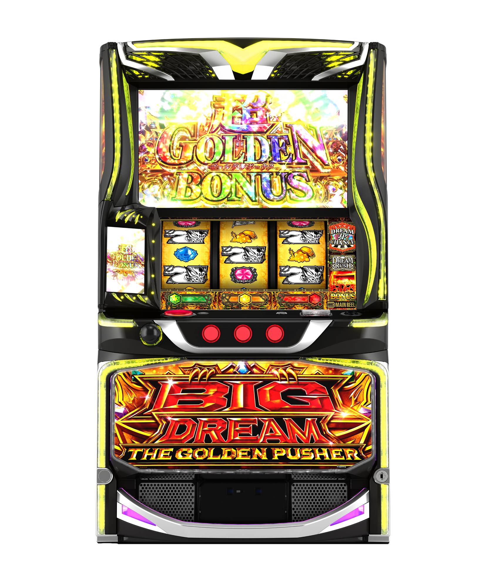 新台紹介】スマスロ ビッグドリーム THE GOLDEN PUSHER（サミー