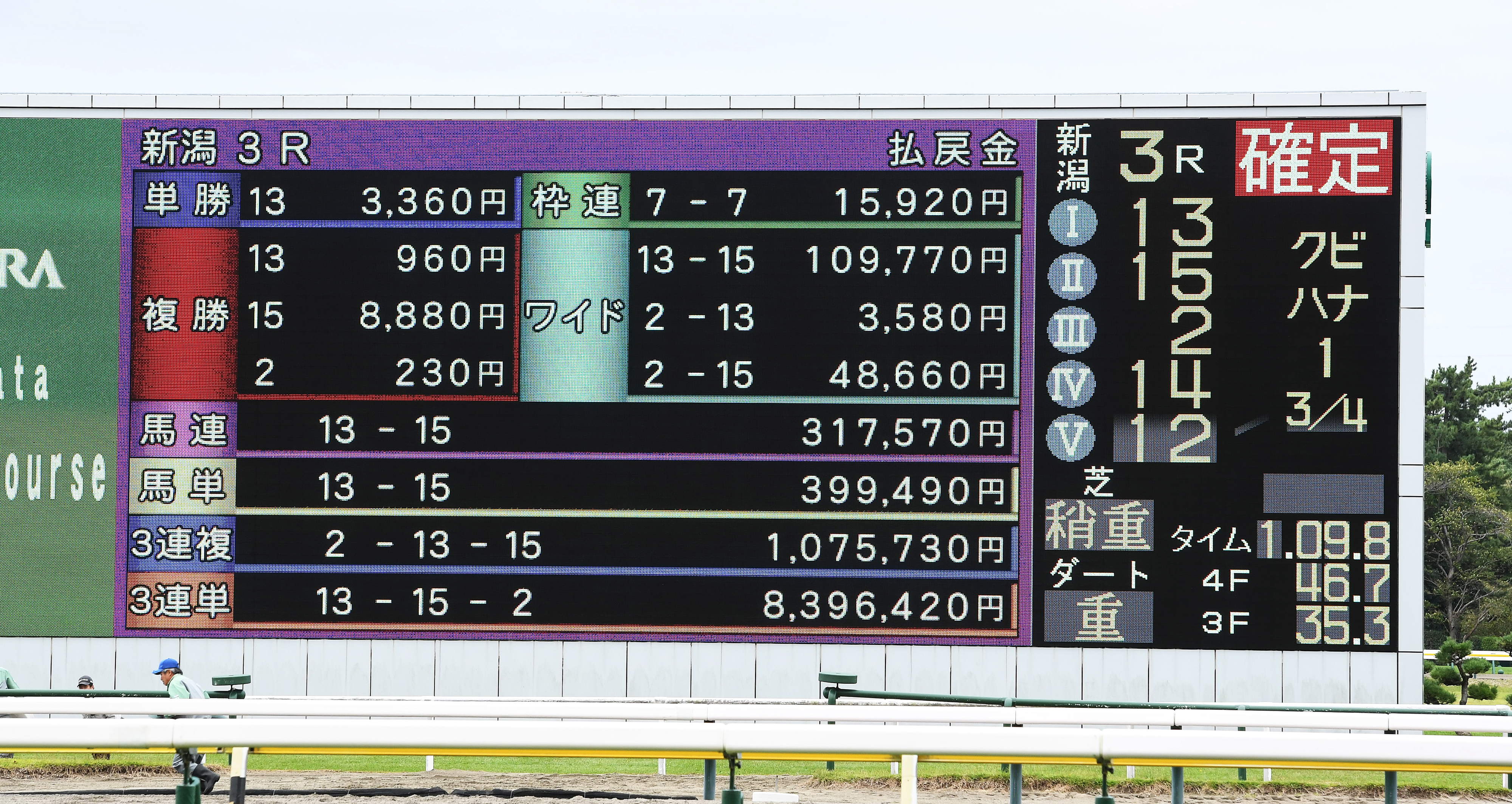 ワイド馬券で新潟史上最高払い戻し金を更新 - サンスポZBAT!