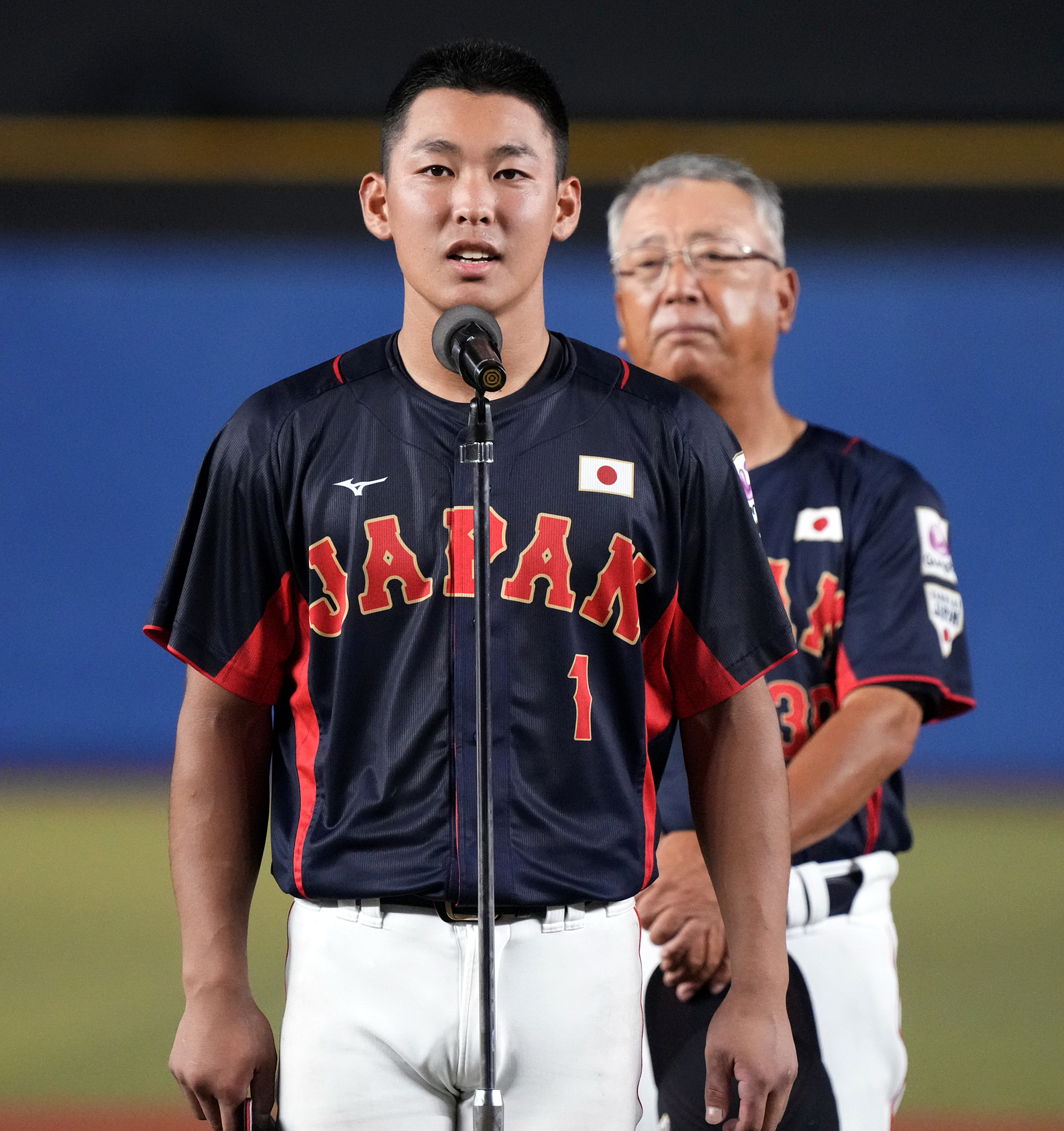 U18日本代表初の世界一へ 近江・山田陽翔が目指す理想の