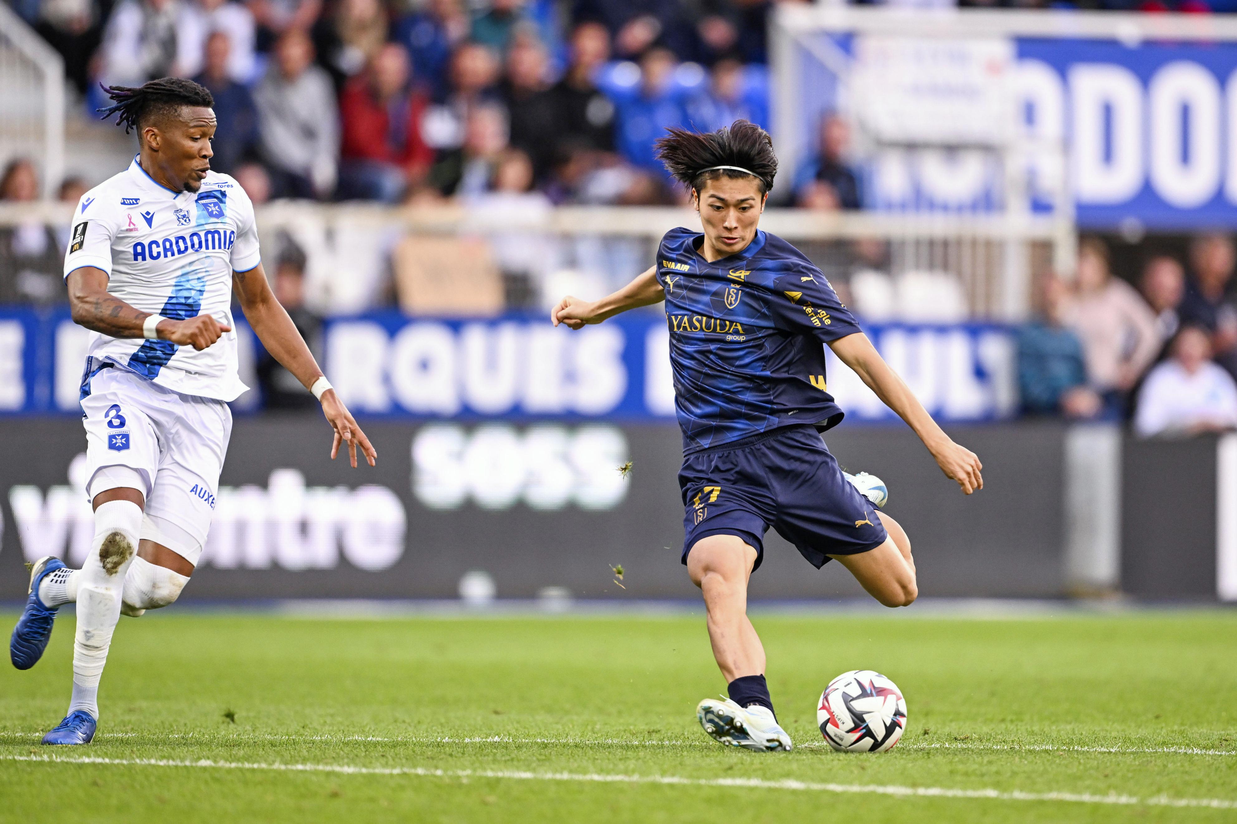 Sランス・中村敬斗「純也くんに感謝」 5試合連続ゴール - サンスポ