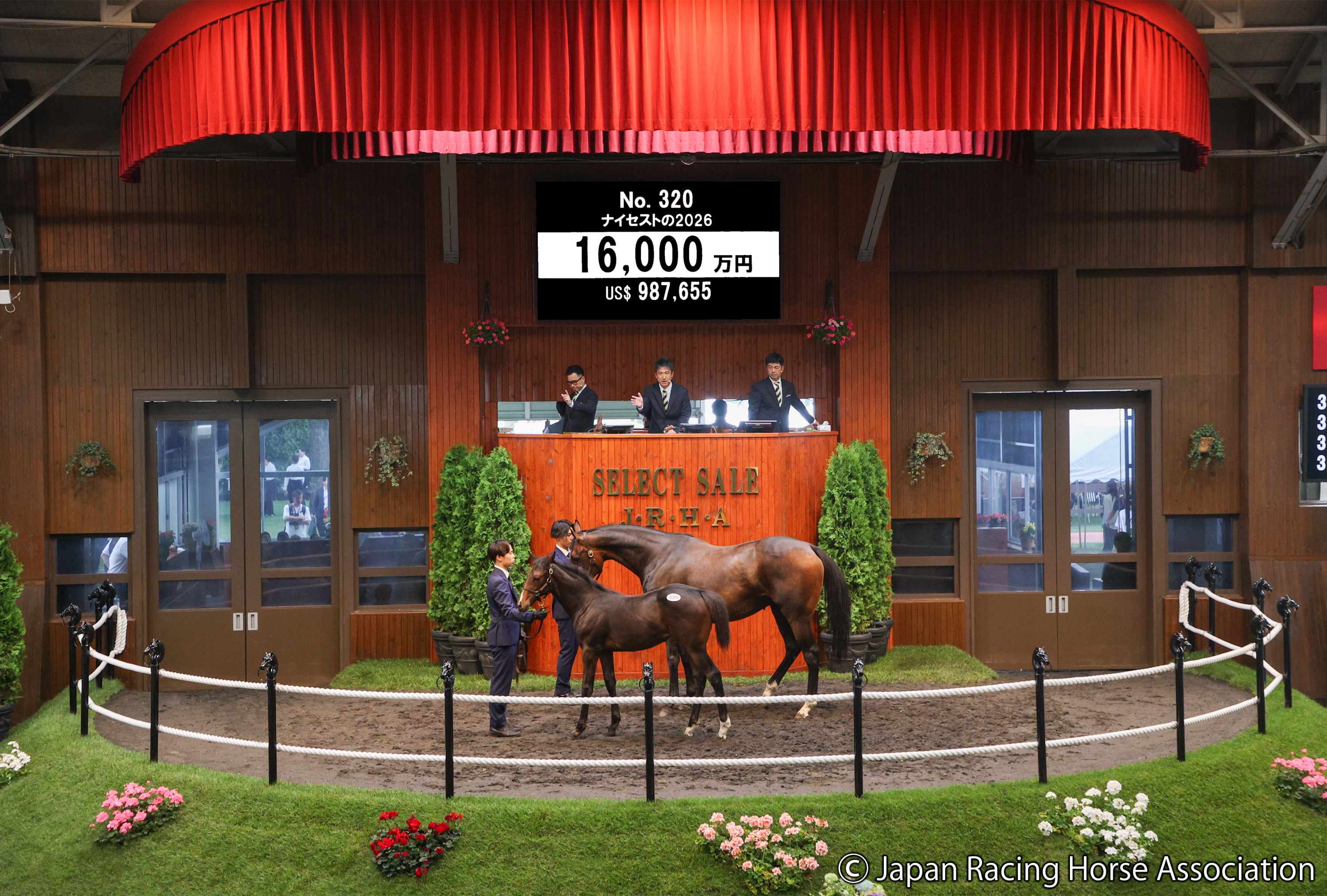 セレクトセール2026・2日目】キタサンブラック牝馬をTO RACINGが1億