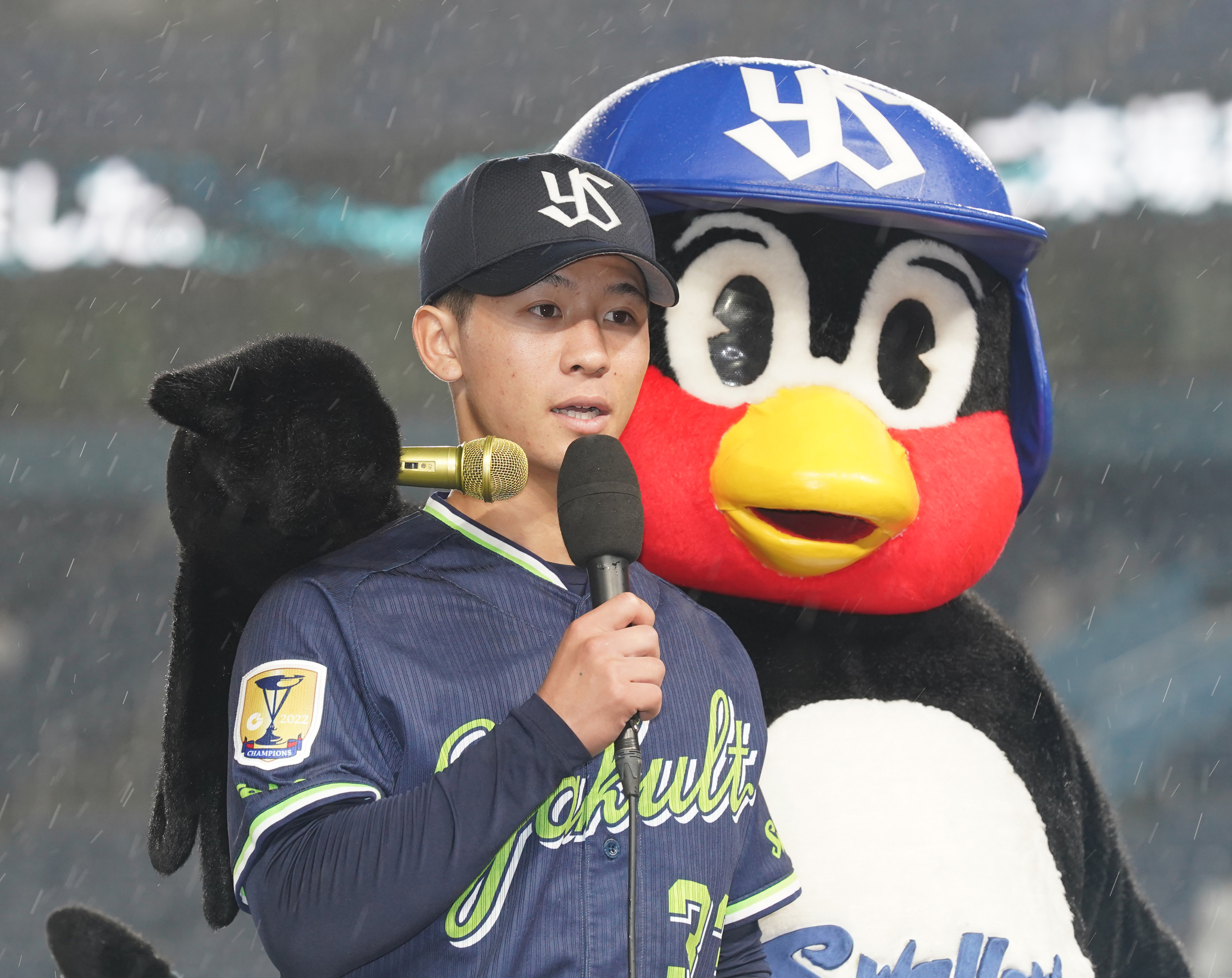 初ホームラン記念　ヤクルトスワローズ　内山壮真　ユニフォーム　つば九郎 内山壮真 プロ初HR記念グッズ販売について | 東京ヤクルトスワローズ