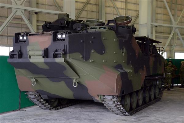 防衛省が国産水陸両用車開発へ 米国製AAV7より高性能化 日米共同