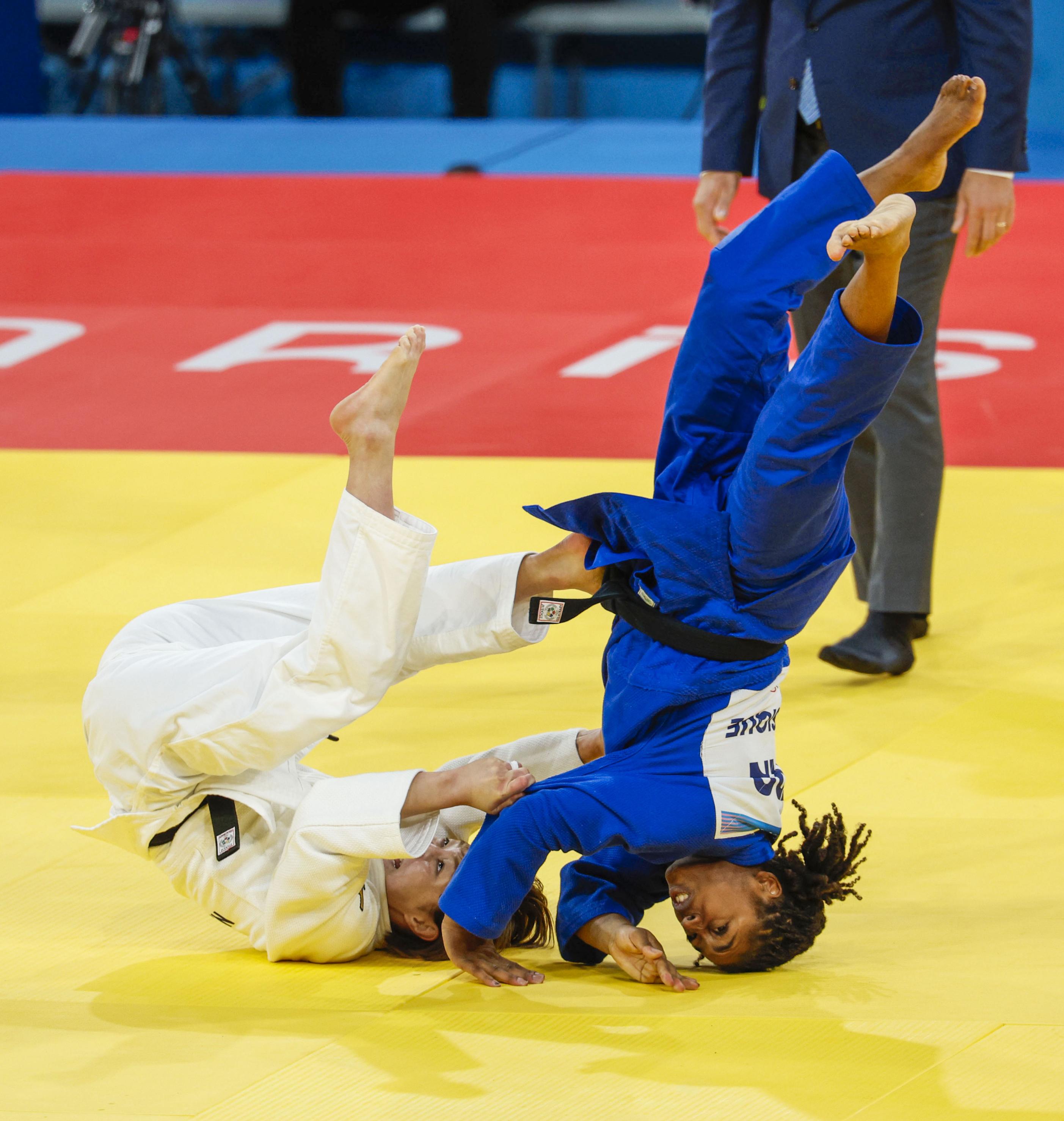 角田夏実、2階級上から白星「役割を果たせて良かった」／柔道 - サンスポ