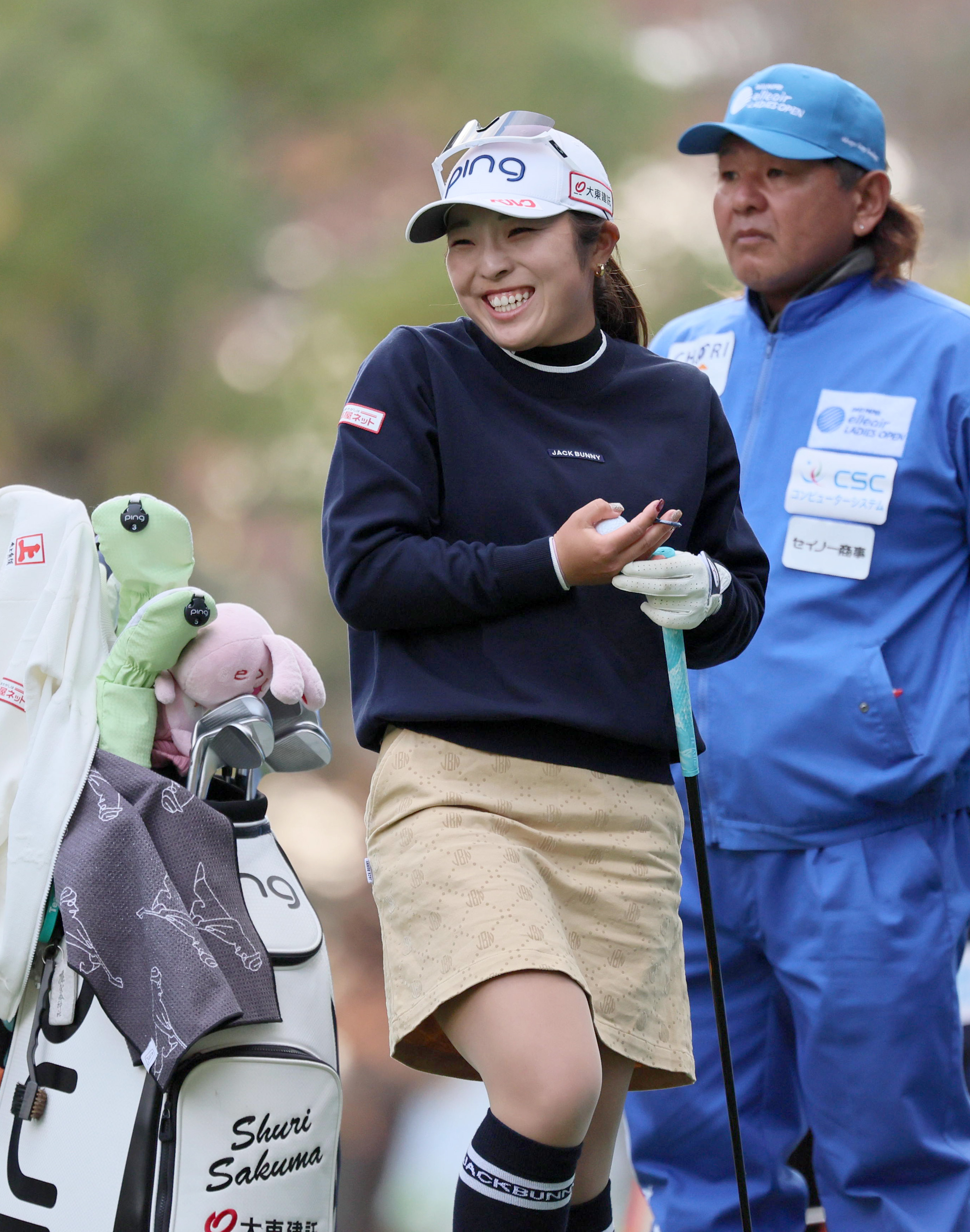 一問一答】年間女王の佐久間朱莉 師匠・ジャンボ尾崎に「4勝ではなく5