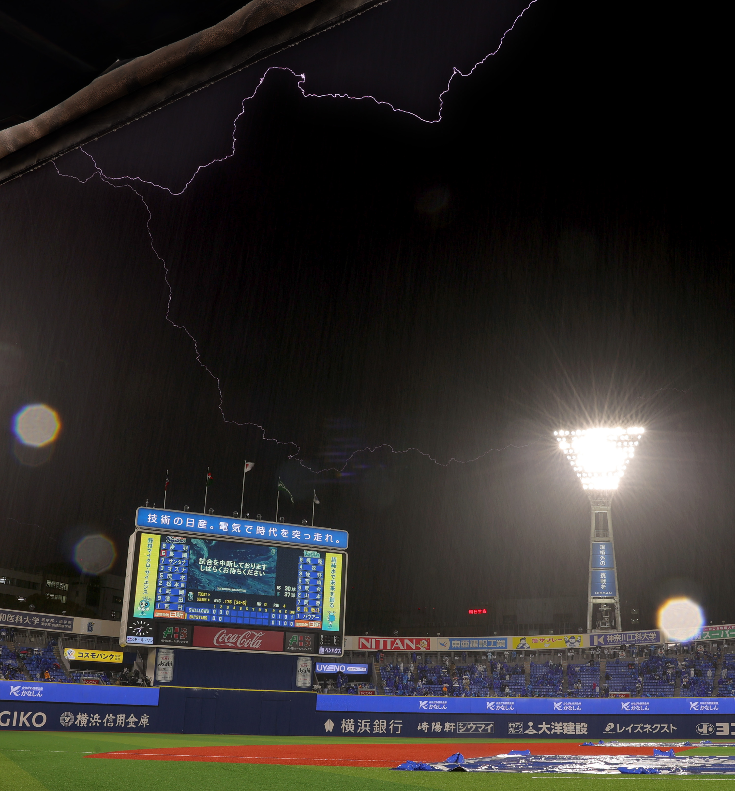 ヤクルト、連夜の降雨ノーゲームも373日ぶり単独首位 高津監督「あまり