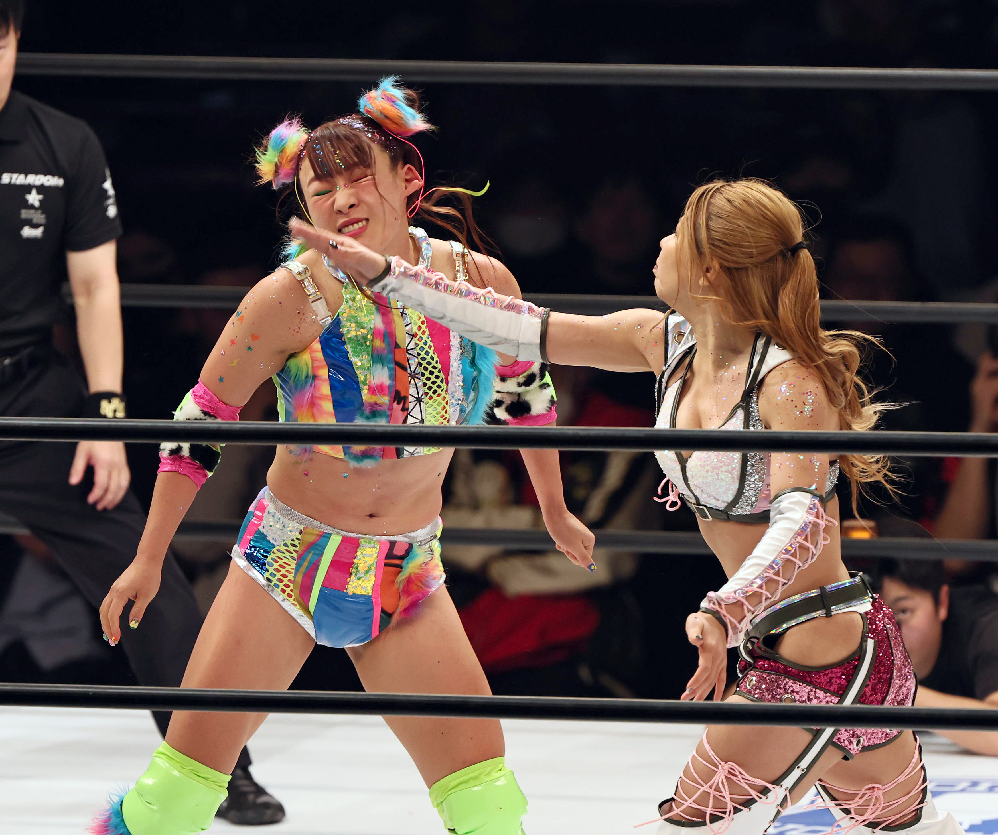 プロレス】フワちゃん、再デビュー戦で強烈なインパクト「海外でも通用