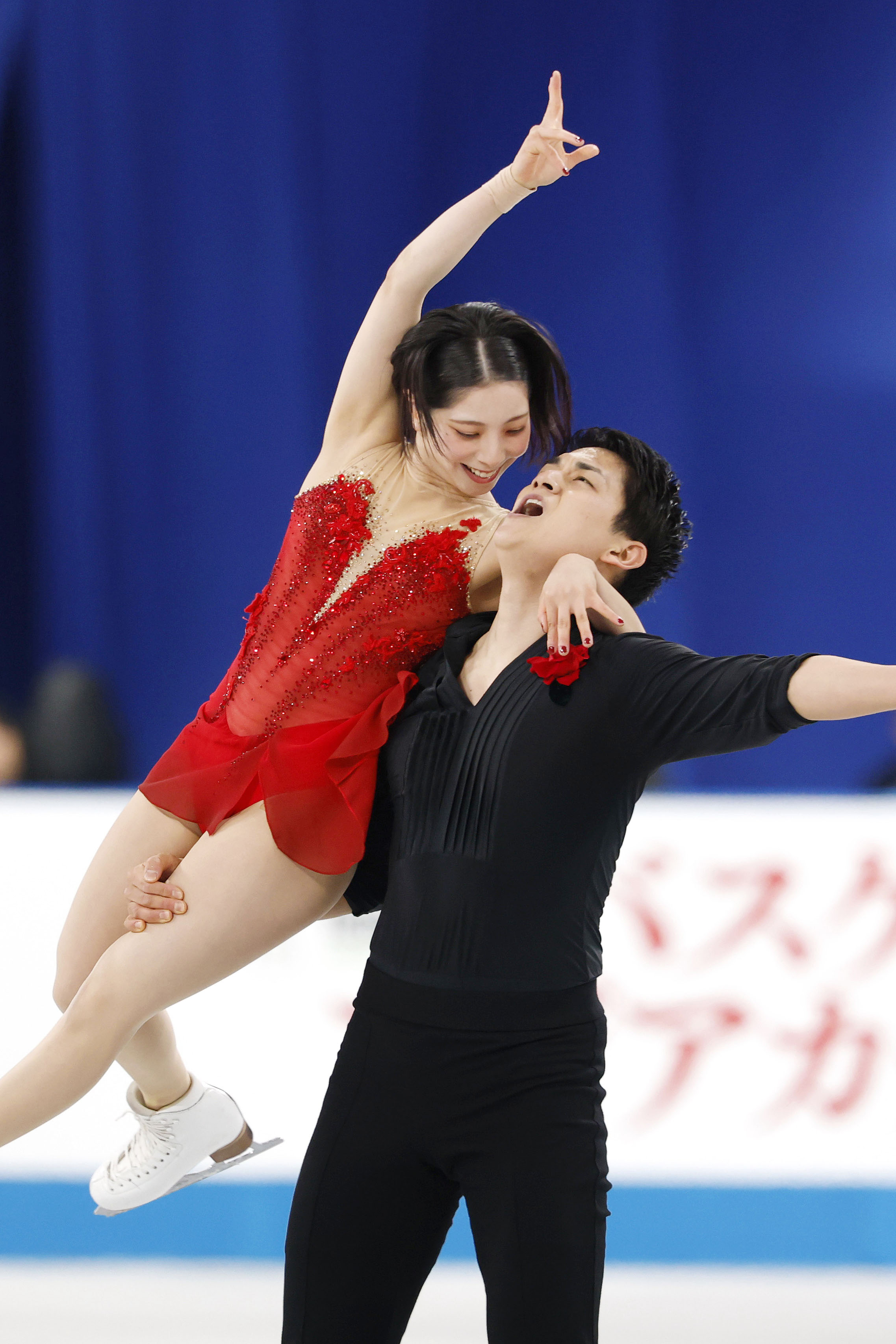 三浦璃来、木原龍一組がフリー1位 自己ベストマーク フィギュア