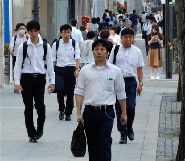 関西の議論 背広 は死語か ２０代３割 知らない クールビズで消費も縮小 1 7ページ 産経ニュース