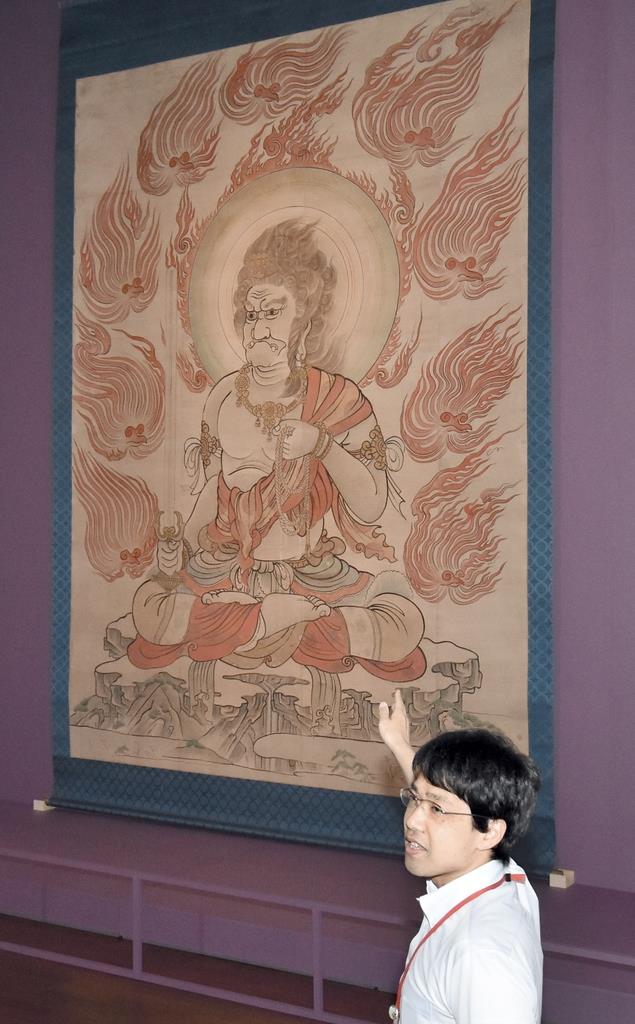 ミュージアム】不動明王の絵画を復元 山梨県立博物館で公開 - 産経ニュース