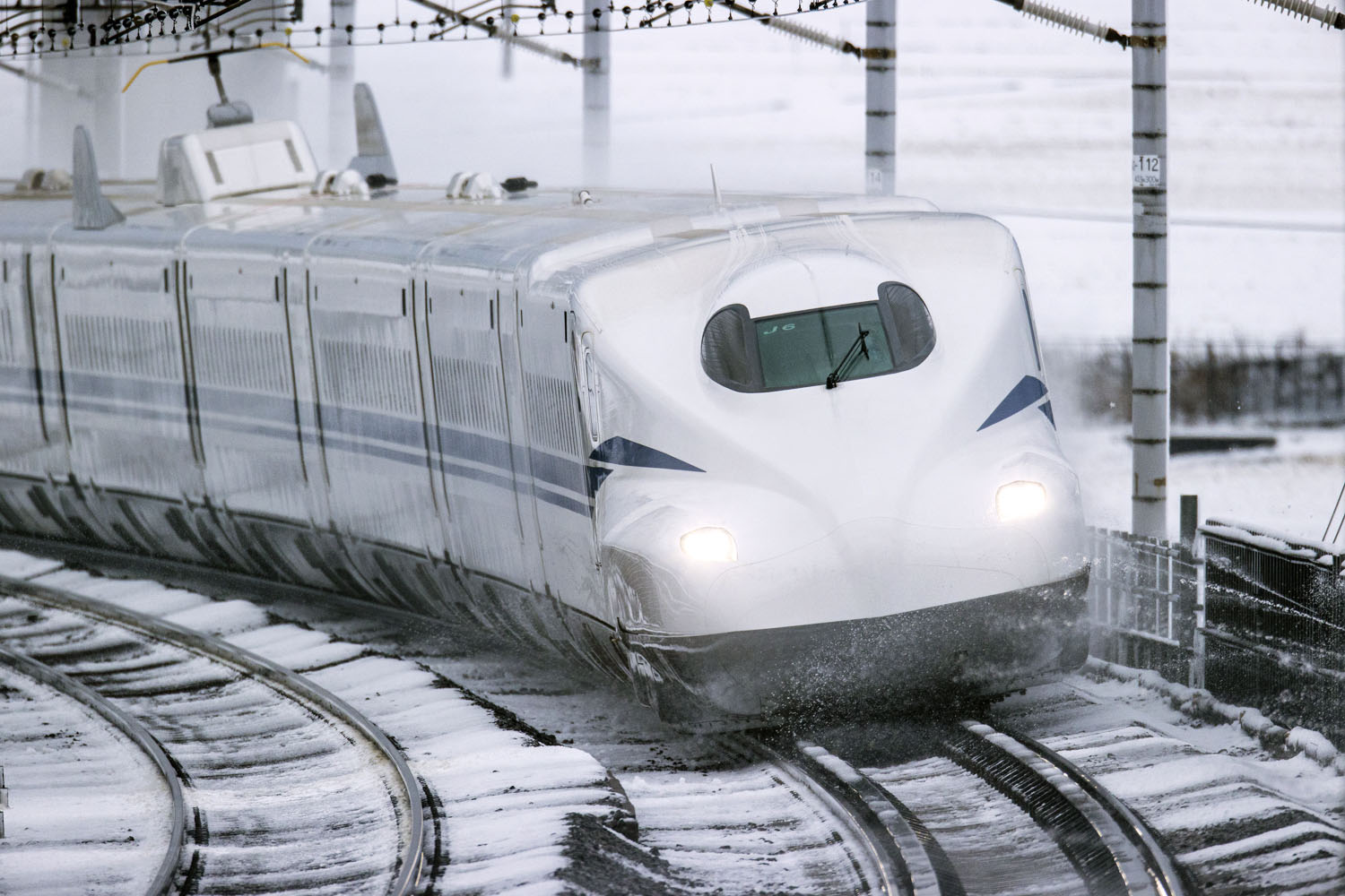 新幹線の雪、溶かします JR東海が自動装置開発（写真・画像 1/1