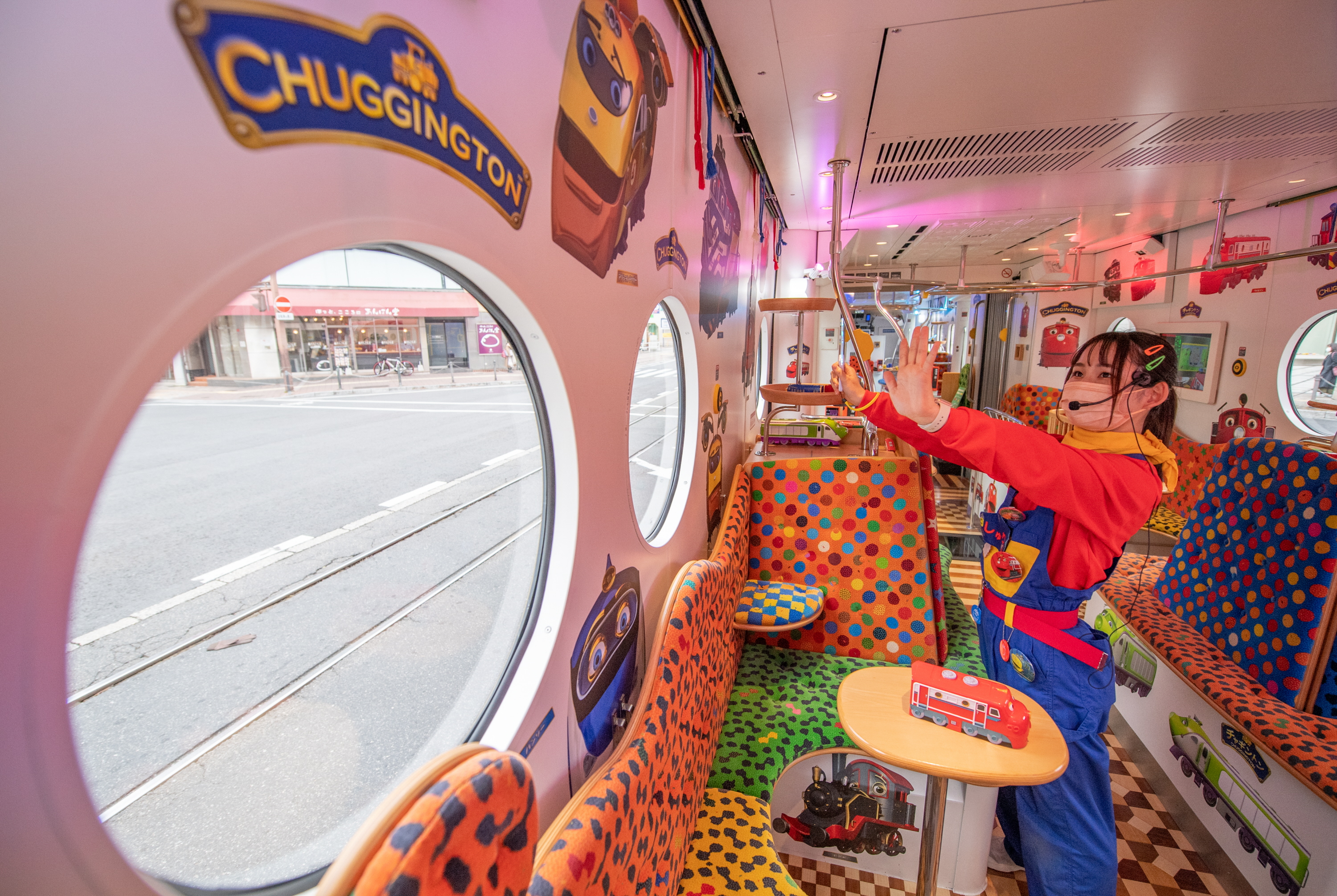 動画】【街行く路面電車】チャギントンが走る町 岡山電気軌道（1/2