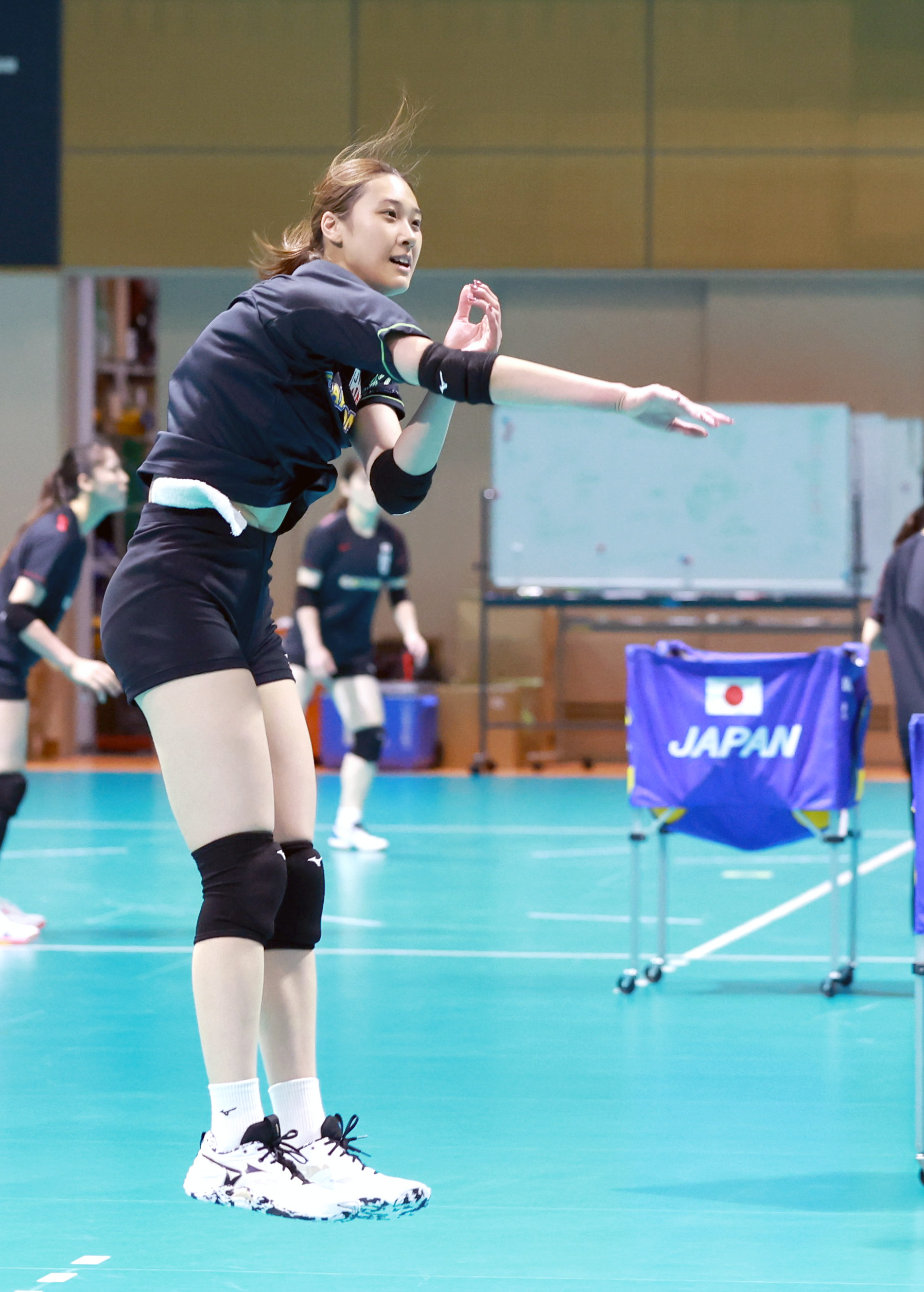 バレー女子日本代表のアタッカー佐藤淑乃「しっかりメダルを