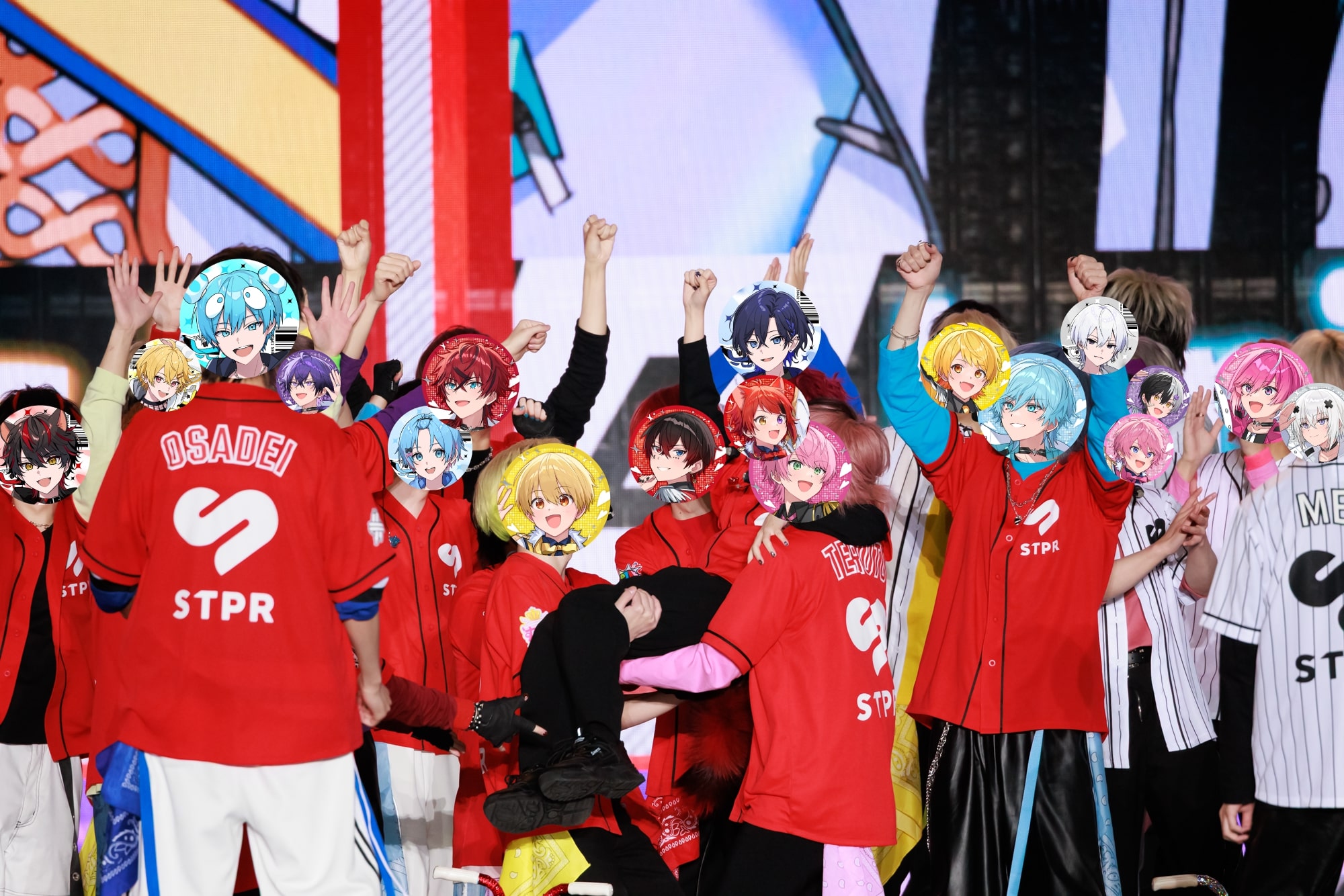 すとふぇす4月4日ボール莉犬くん紅組