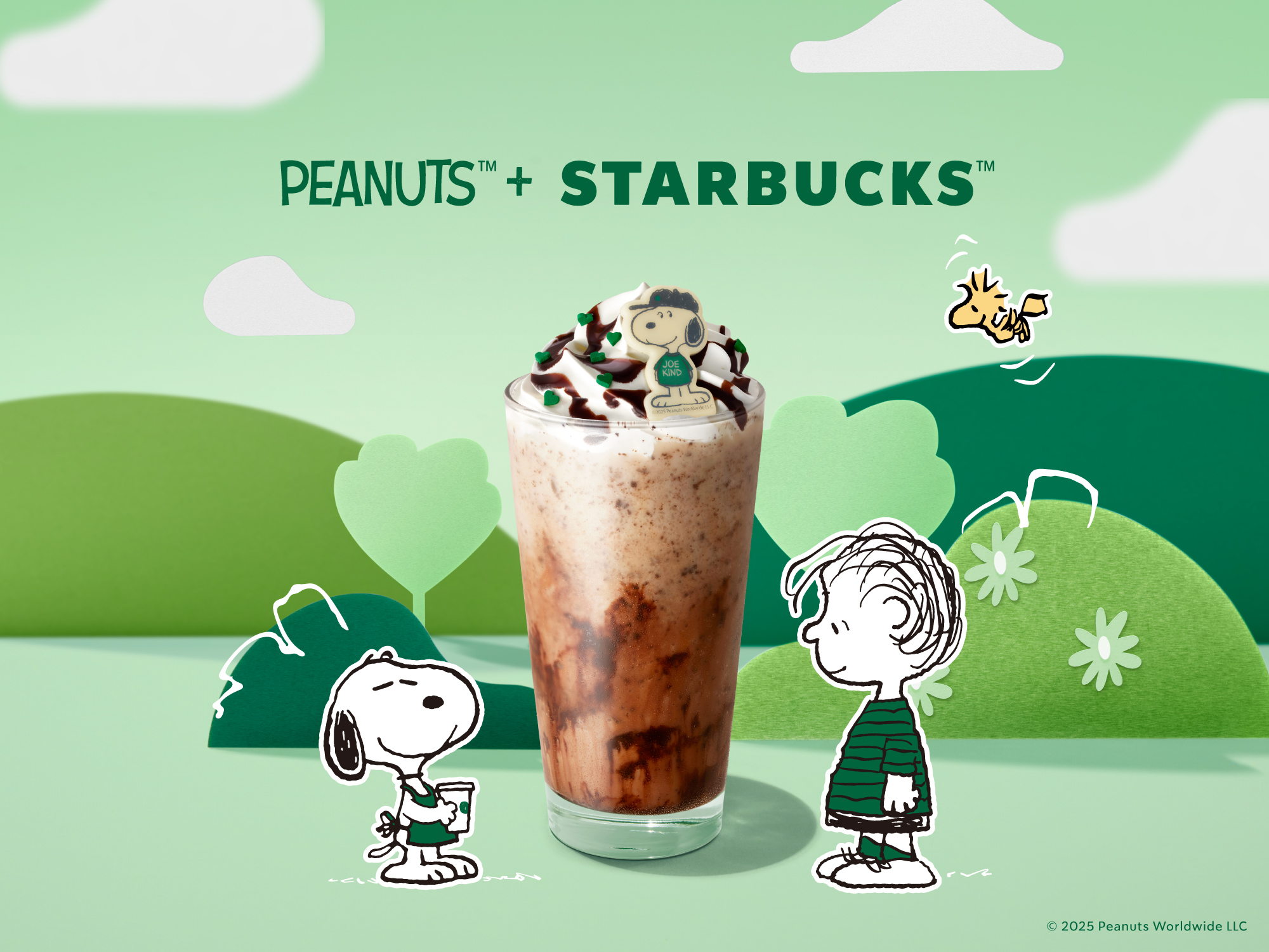 タイ　スターバックス　スヌーピー コラボ　トッパー スタバと「PEANUTS」がコラボ スヌーピーのかわいいフラペ・フード