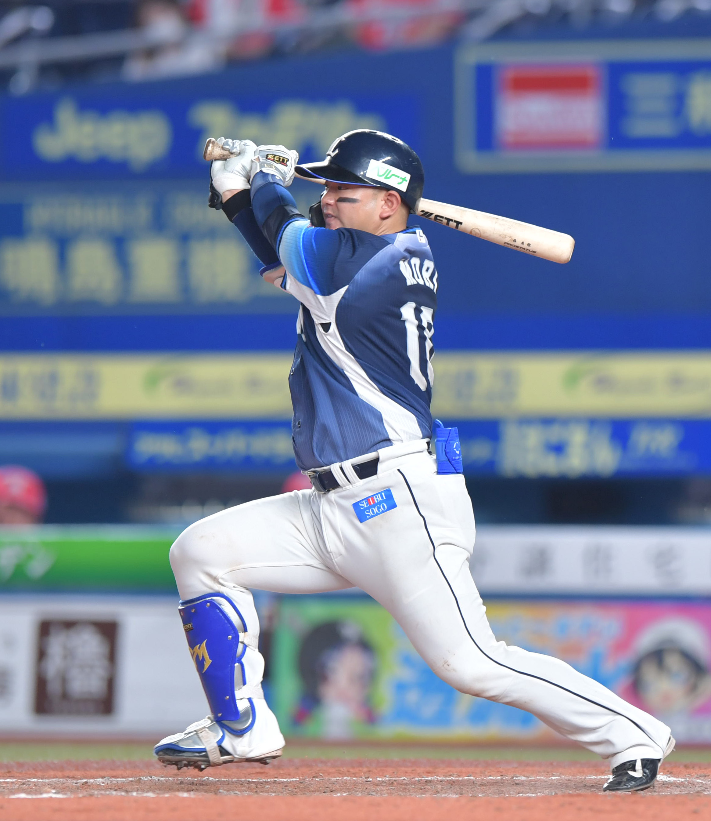 復帰の西武 森が唯一の打点 しっかり捉えてセンターにはじき返すことができました イザ