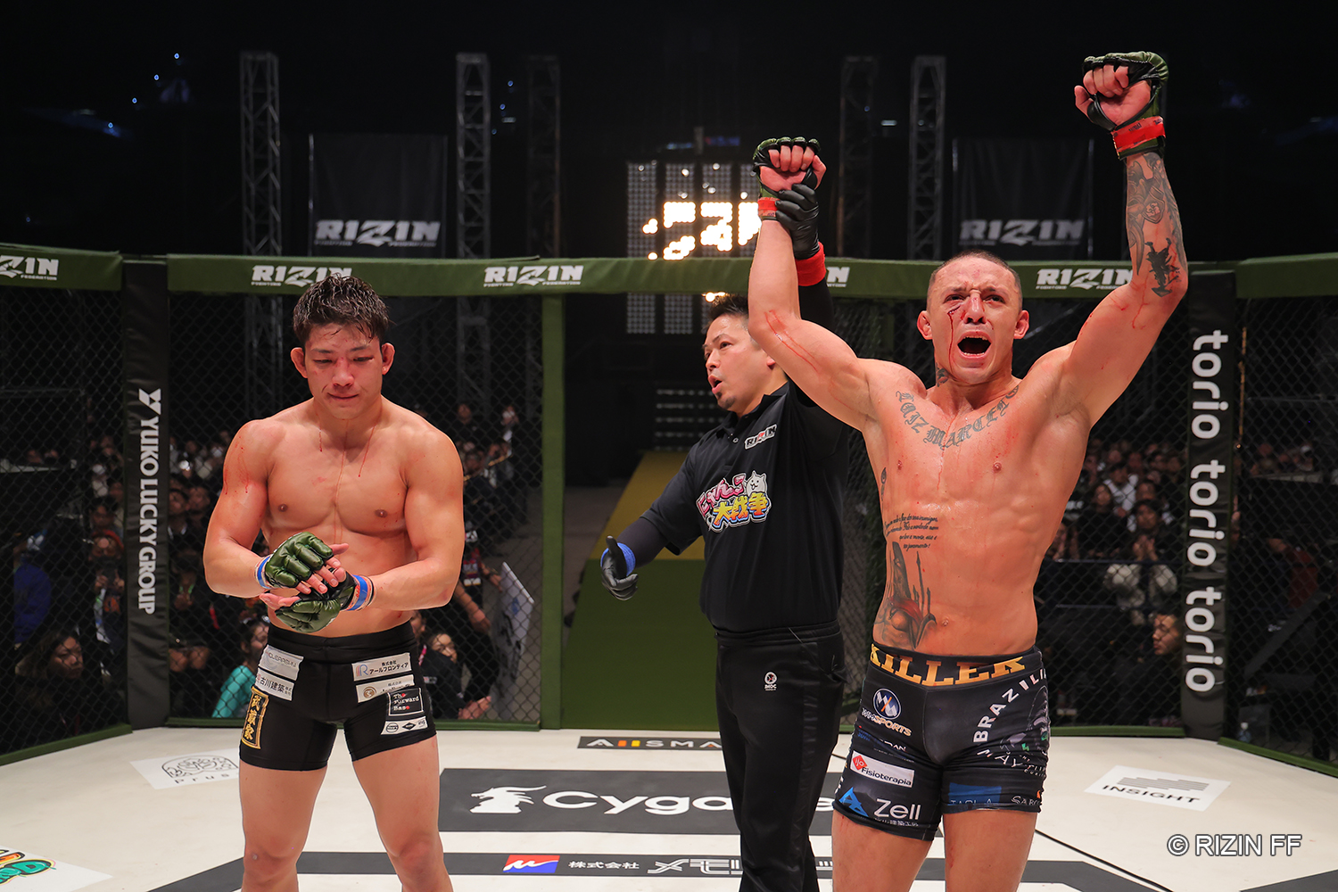 RIZIN】メイン務めた堀江圭功は0－3の判定負け ルイス
